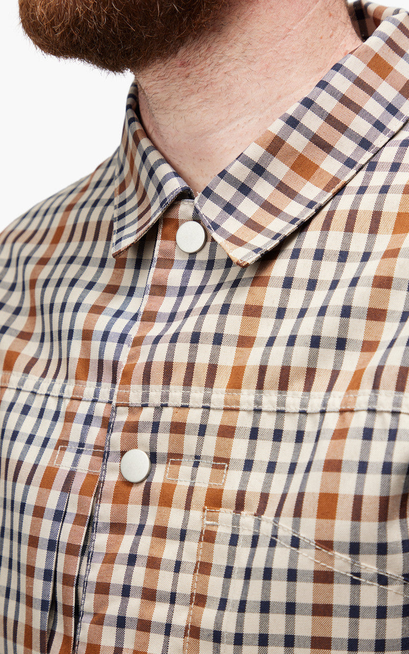 Nigel Cabourn Japanese Type 1 Stone Check