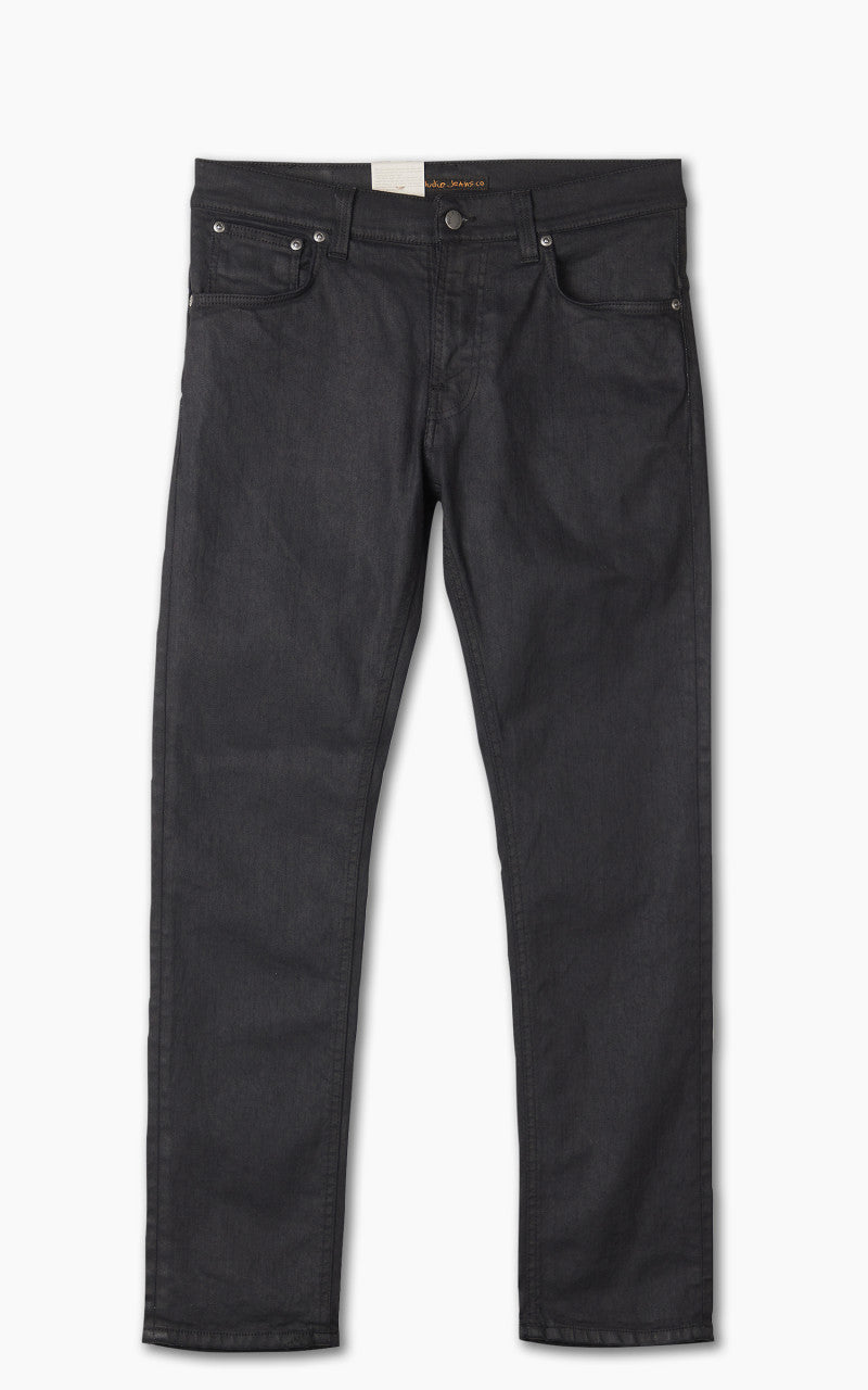 Nudie Jeans Thin Finn Back 2 Black 12oz