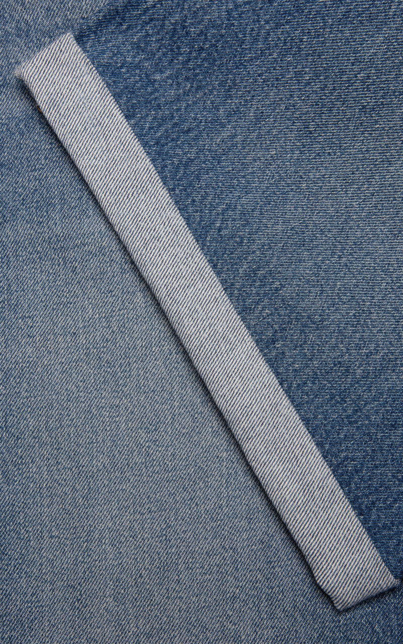 Nudie Jeans Josh Denim Shorts Blue Haze