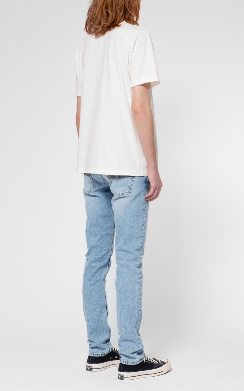 Nudie Jeans Lean Dean Warm Days Blue