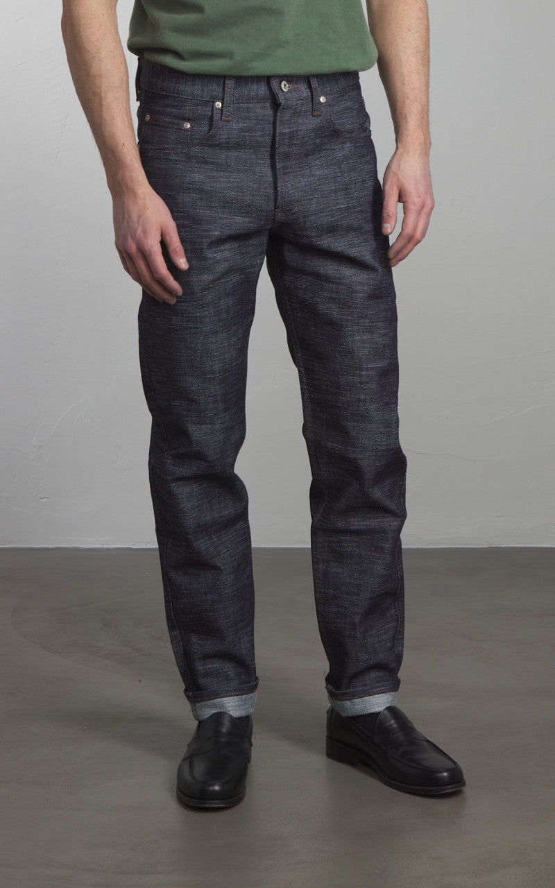 Naked & Famous Denim Easy Guy Revival Frankenstein Denim Indigo 14oz