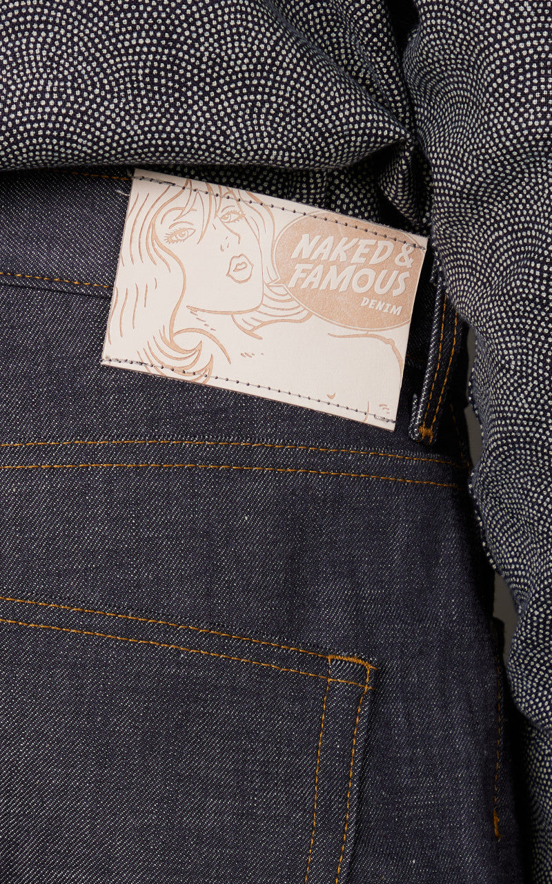 Naked & Famous Denim Easy Guy Tried & True Selvedge Indigo