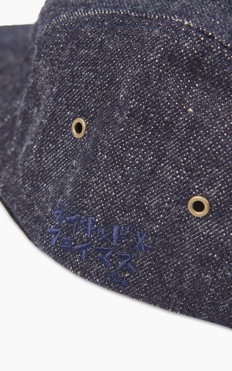 Naked & Famous Denim Classic Cap Japan Heritage Indigo