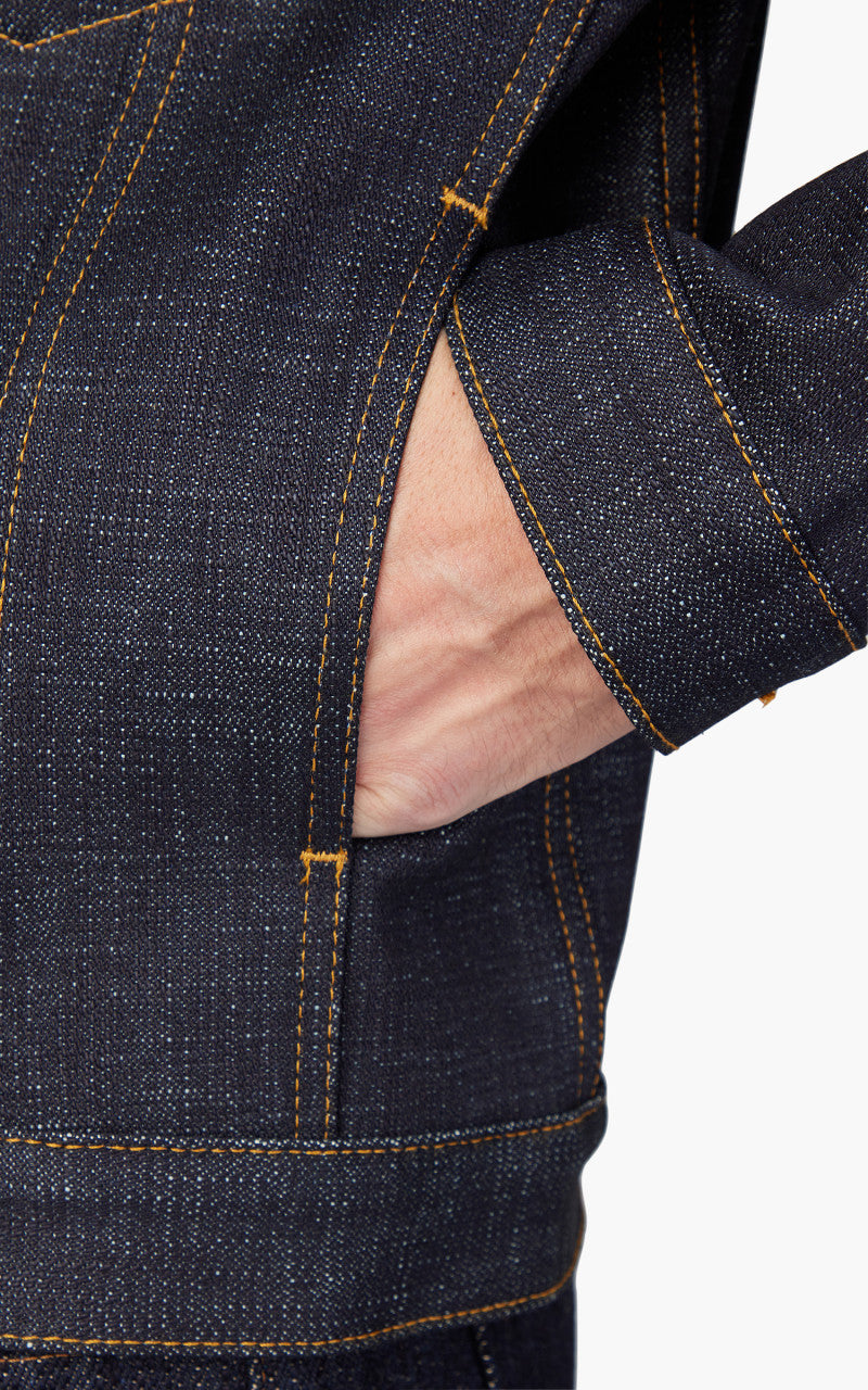 Naked & Famous Denim Denim Jacket Elephant 12 Indigo 20oz