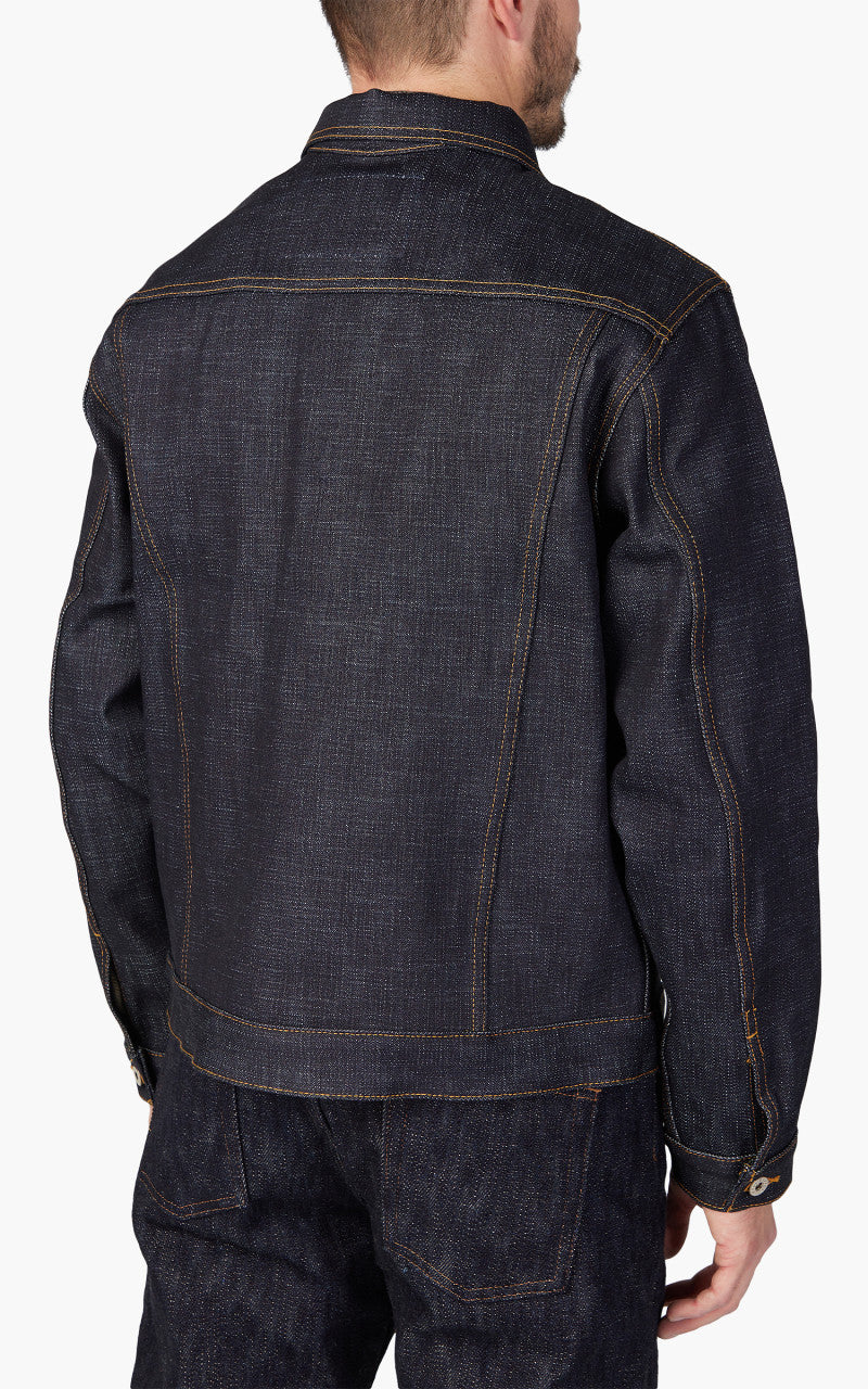 Naked & Famous Denim Denim Jacket Elephant 12 Indigo 20oz