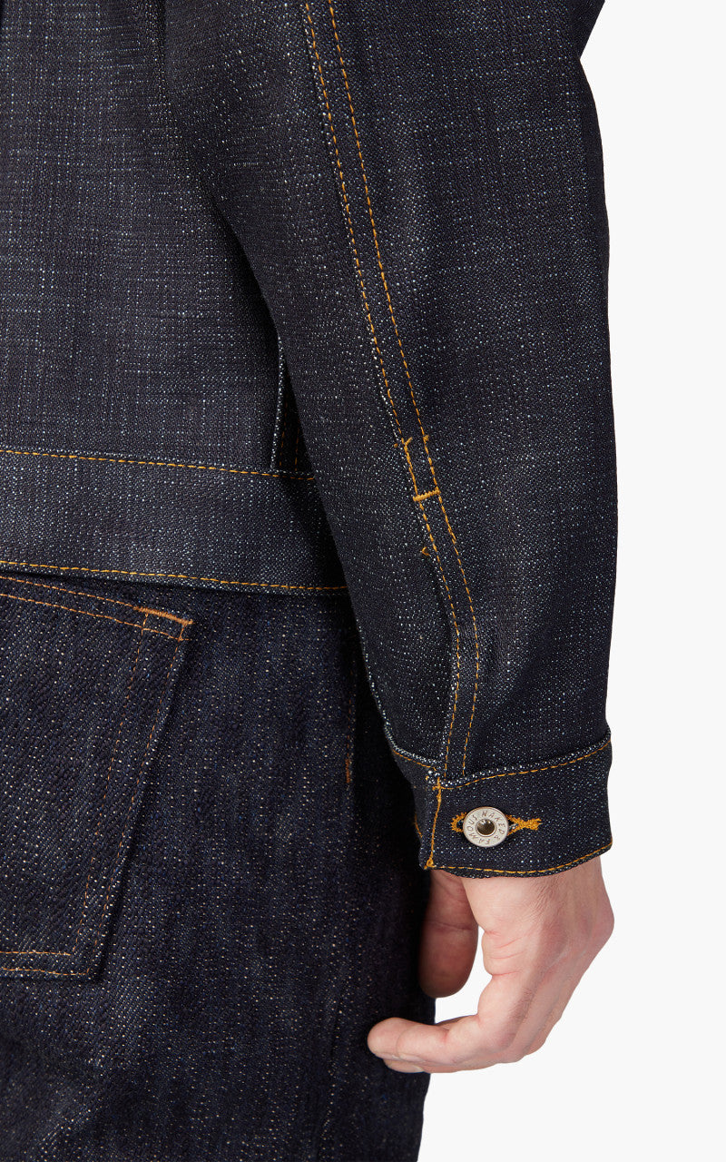 Naked & Famous Denim Denim Jacket Elephant 12 Indigo 20oz