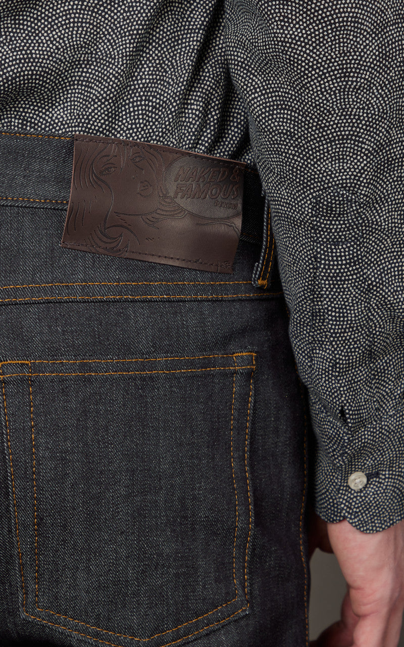 Naked & Famous Denim True Guy Left Hand Twill Selvedge Indigo 13.75oz