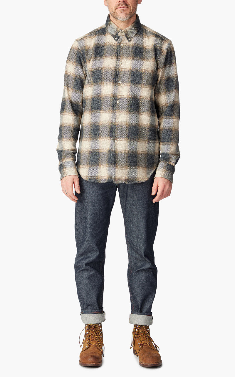 Naked & Famous Denim Easy Guy Natural Indigo Selvedge Raw Blue 12.5oz