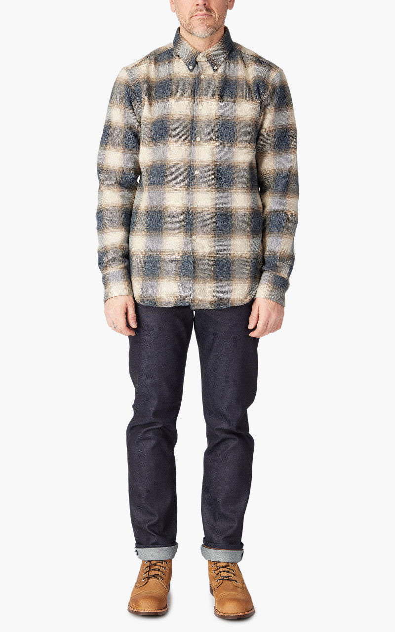 Naked & Famous Denim Weird Guy Nightshade Stretch Selvedge Indigo 12oz