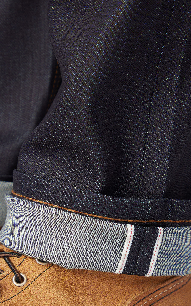 Naked & Famous Denim Weird Guy Nightshade Stretch Selvedge Indigo 12oz