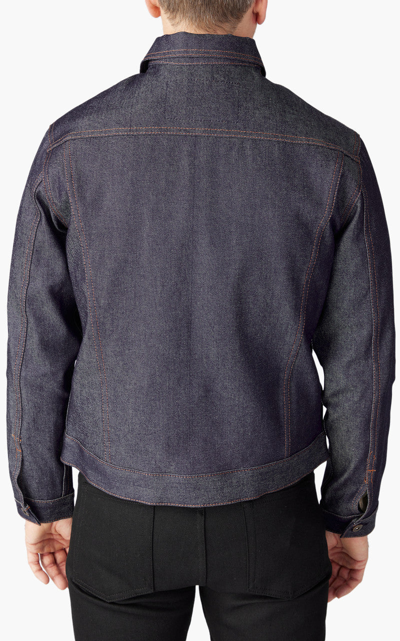 Naked & Famous Denim Denim Jacket Natural Indigo Selvedge Blue 12.5oz