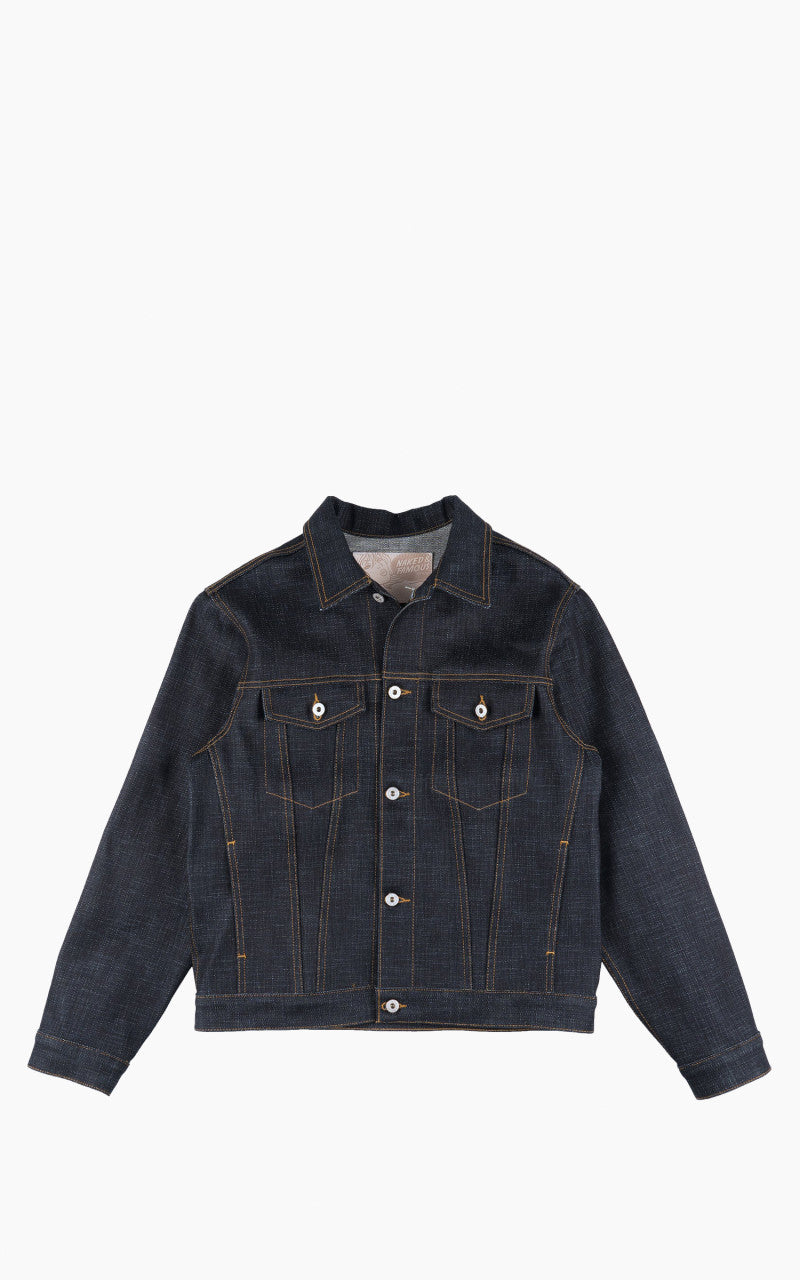 Naked & Famous Denim Denim Jacket Elephant 12 Indigo 20oz