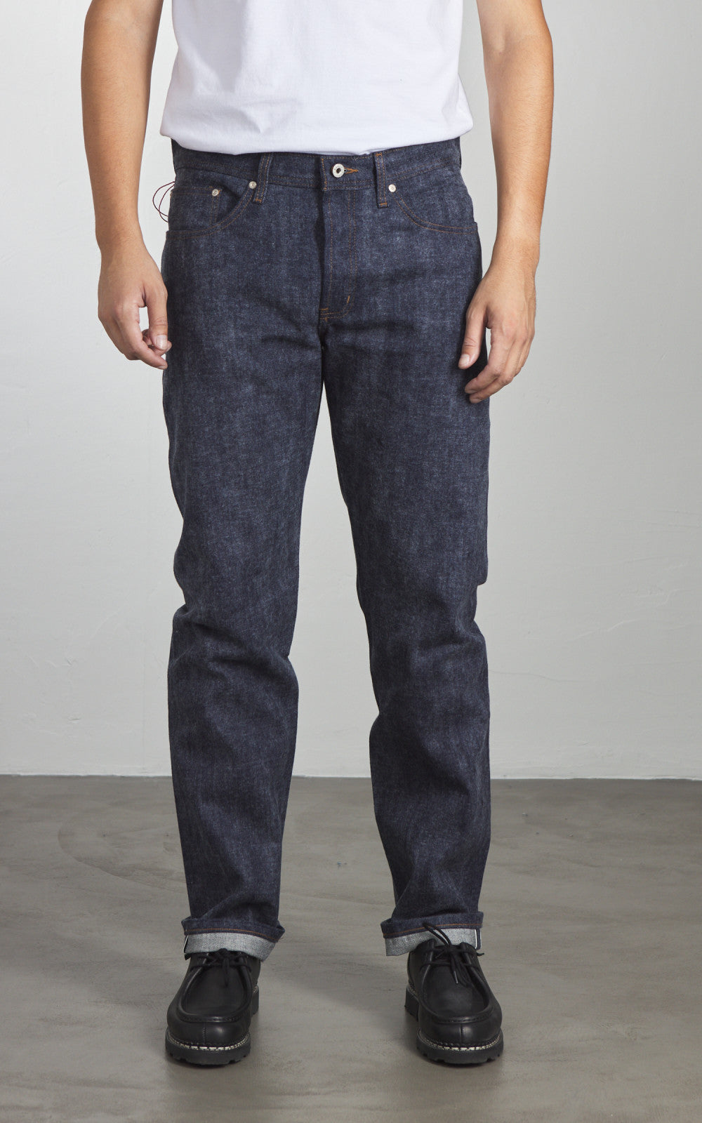 Naked & Famous Denim Weird Guy Max Brush Selvedge Indigo 13.75oz