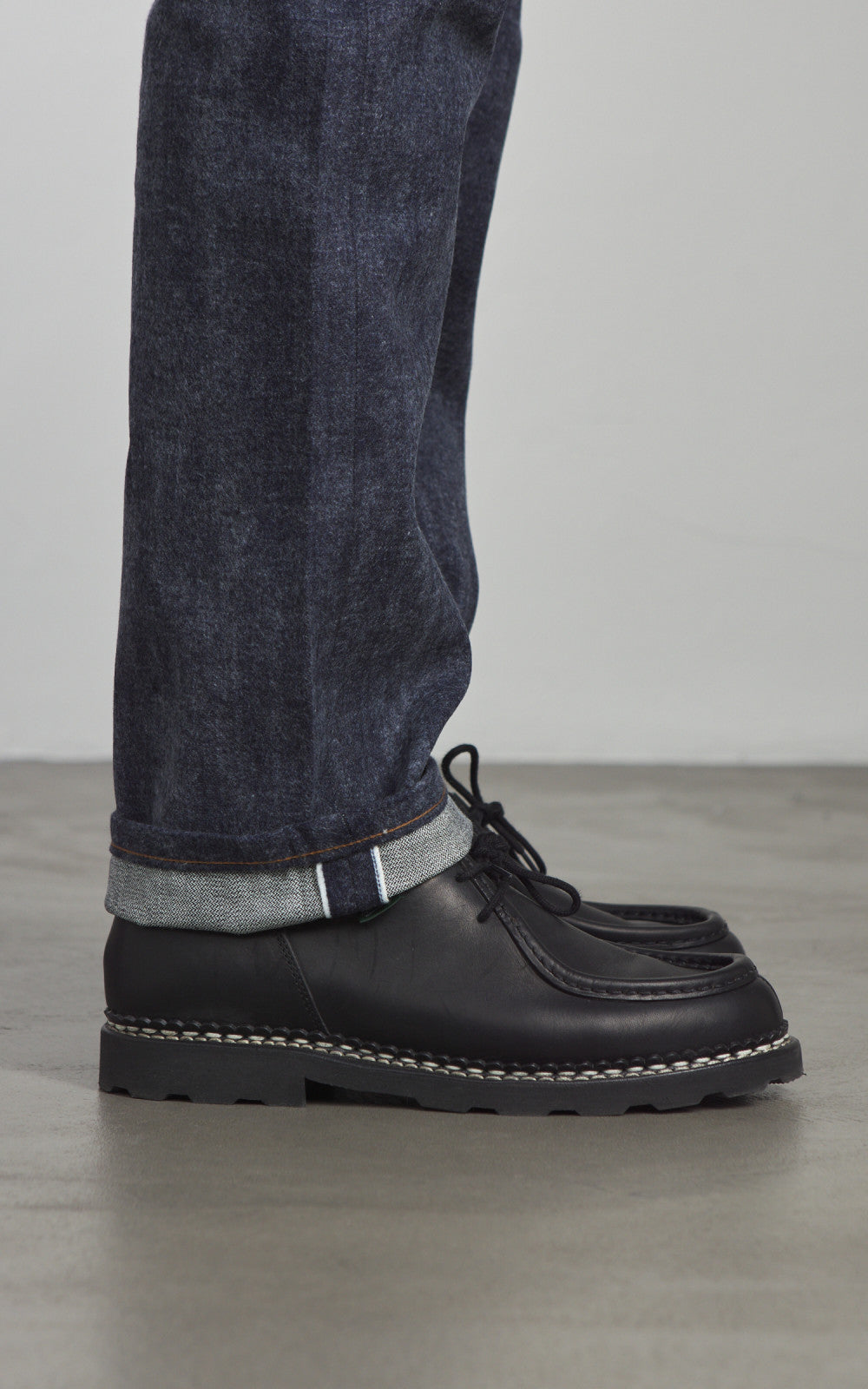 Naked & Famous Denim Weird Guy Max Brush Selvedge Indigo 13.75oz
