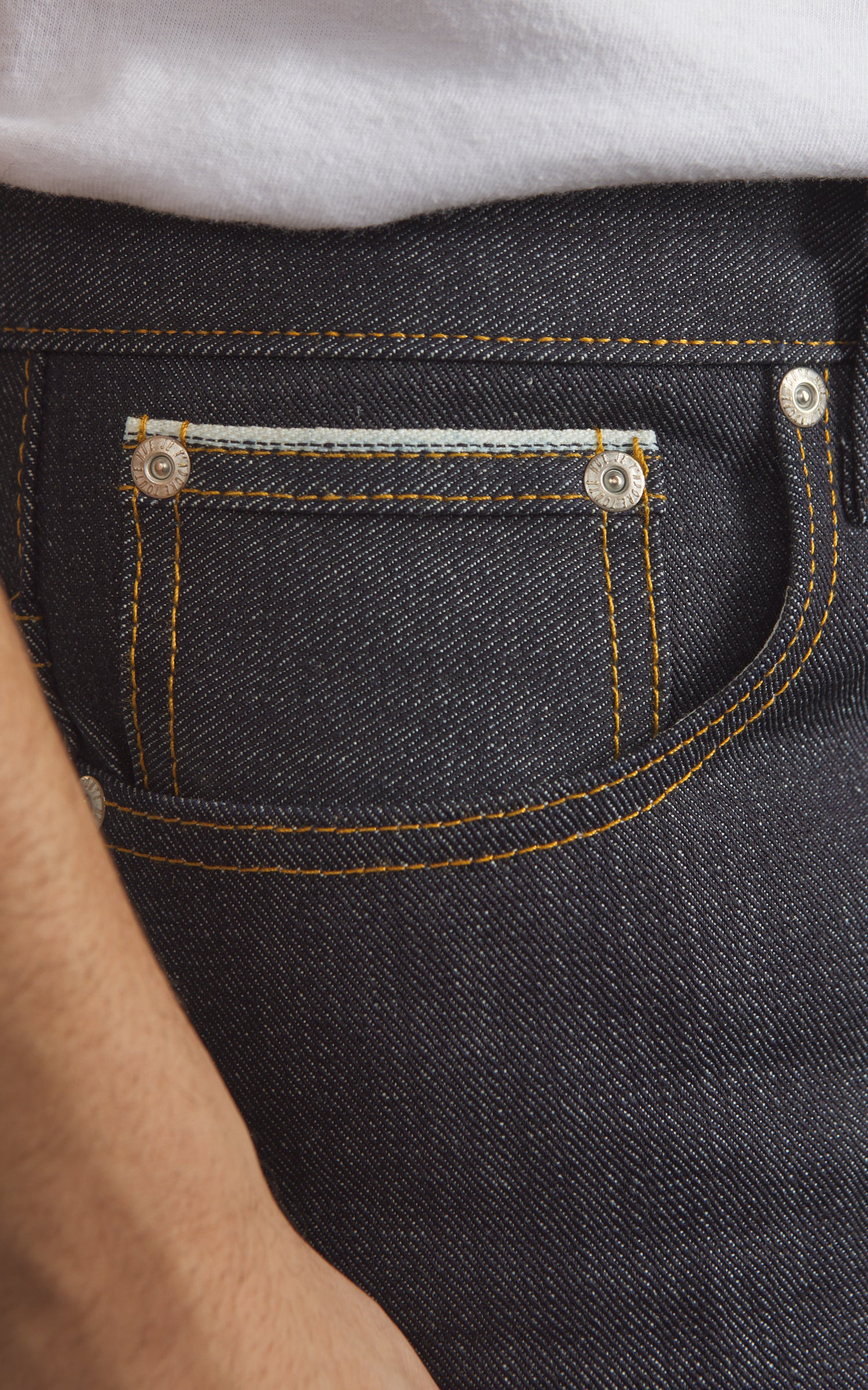 Naked & Famous Denim Groovy Guy Left Hand Twill Selvedge 13.75oz