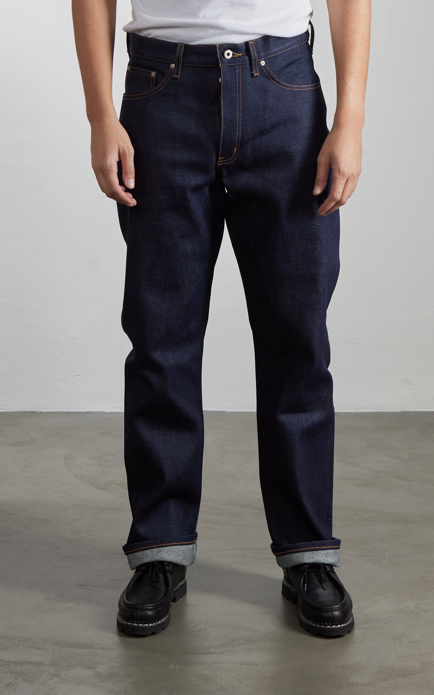 Naked & Famous Denim True Guy Elephant 14 - Dirty Elephant Selvedge Indigo 20oz