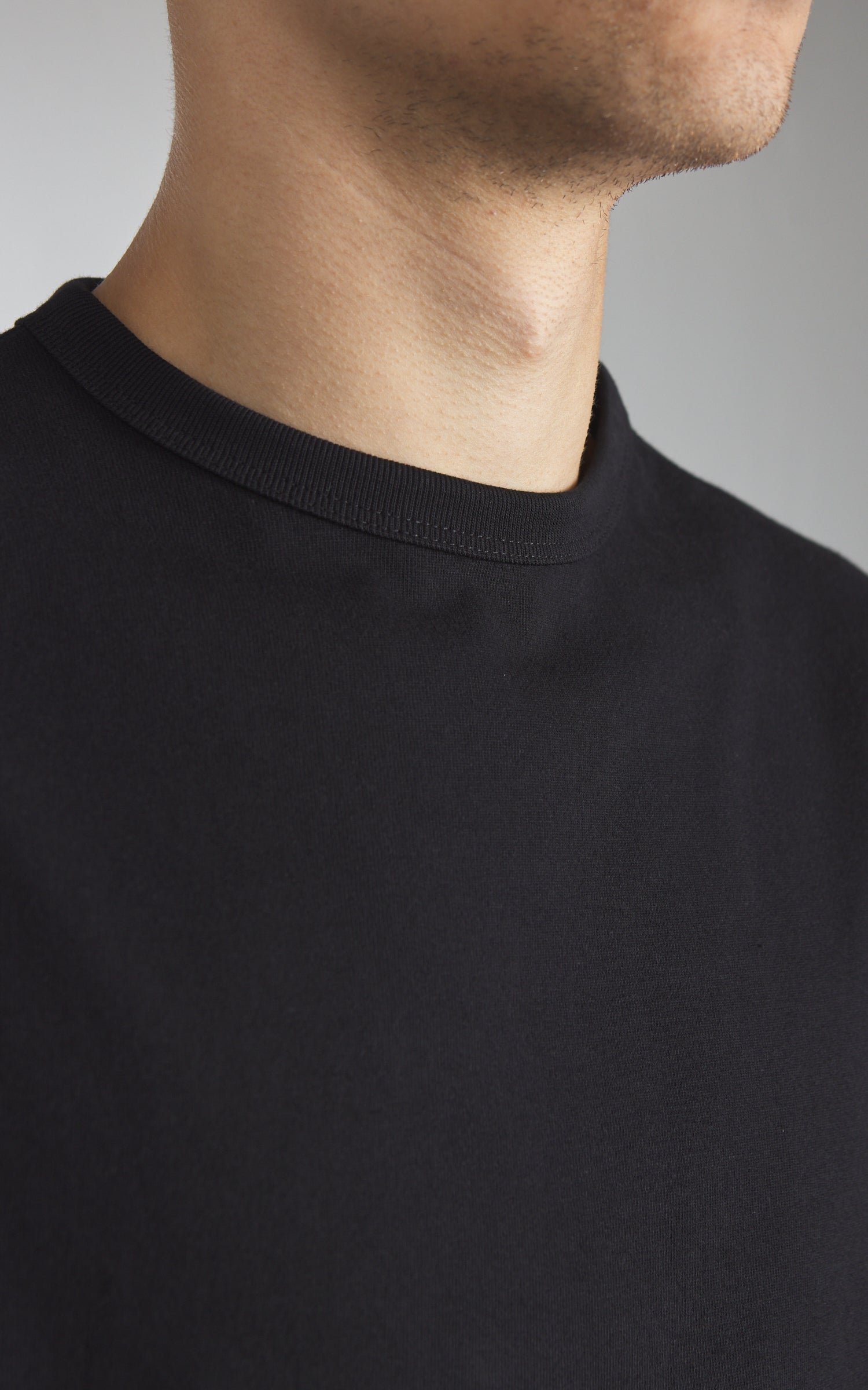 Naked & Famous Denim Strong Tee Heavyweight Jersey 11oz Black