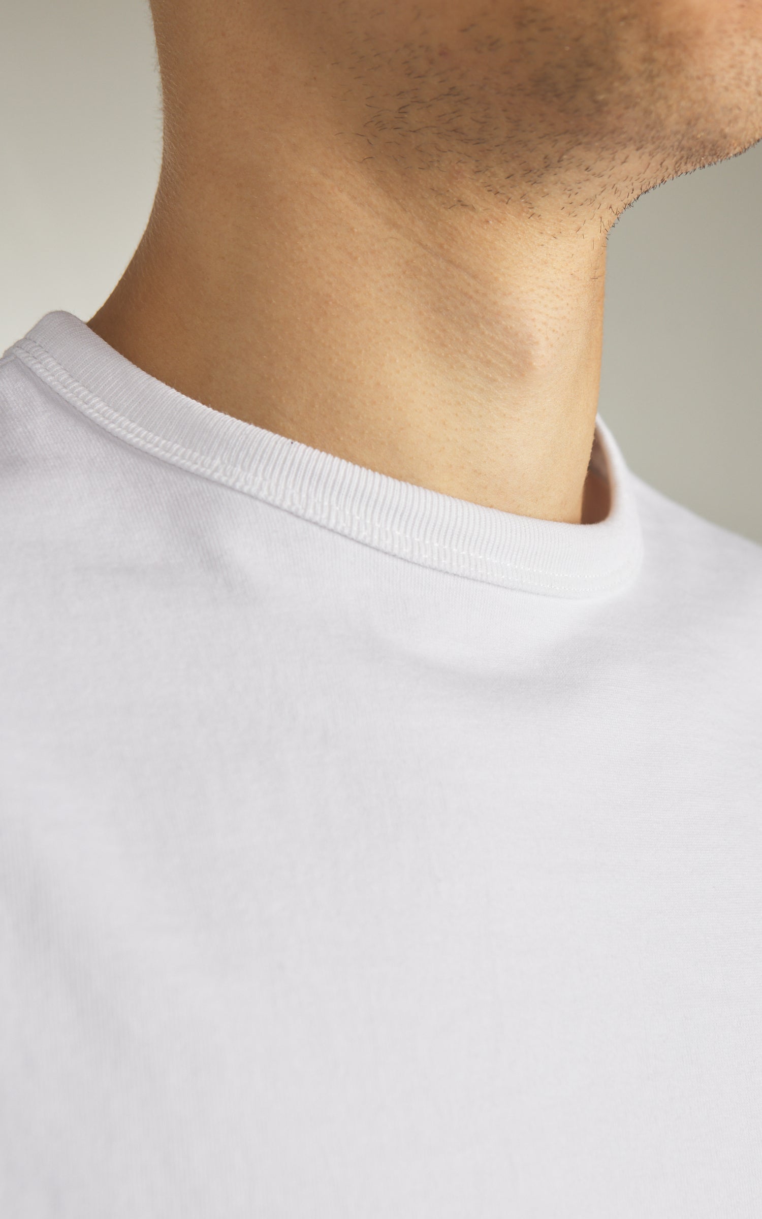 Naked & Famous Denim Strong Tee Heavyweight Jersey 11oz White