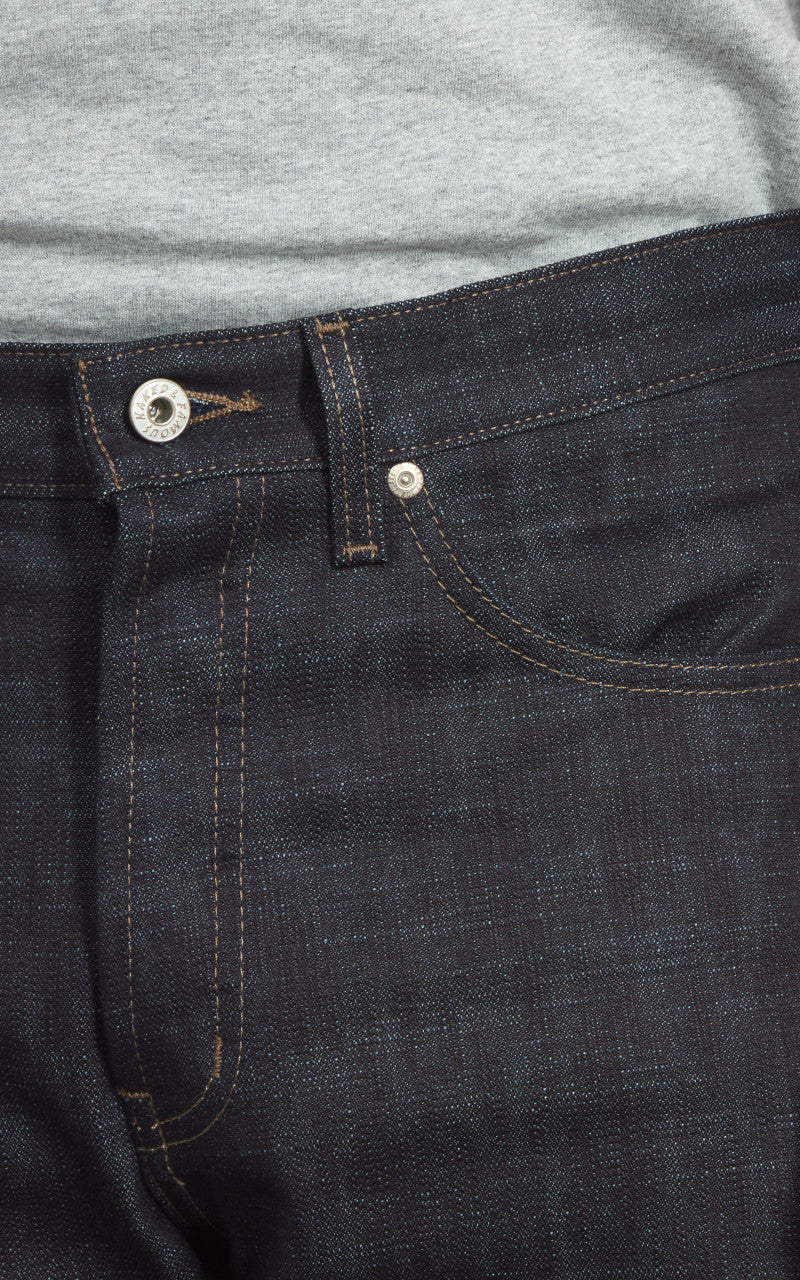 Naked & Famous Denim True Guy Broken Twill Slub Stretch Selvedge Indigo 12.5oz