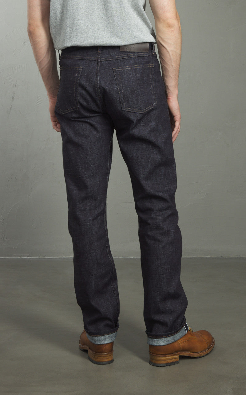 Naked & Famous Denim True Guy Broken Twill Slub Stretch Selvedge Indigo 12.5oz