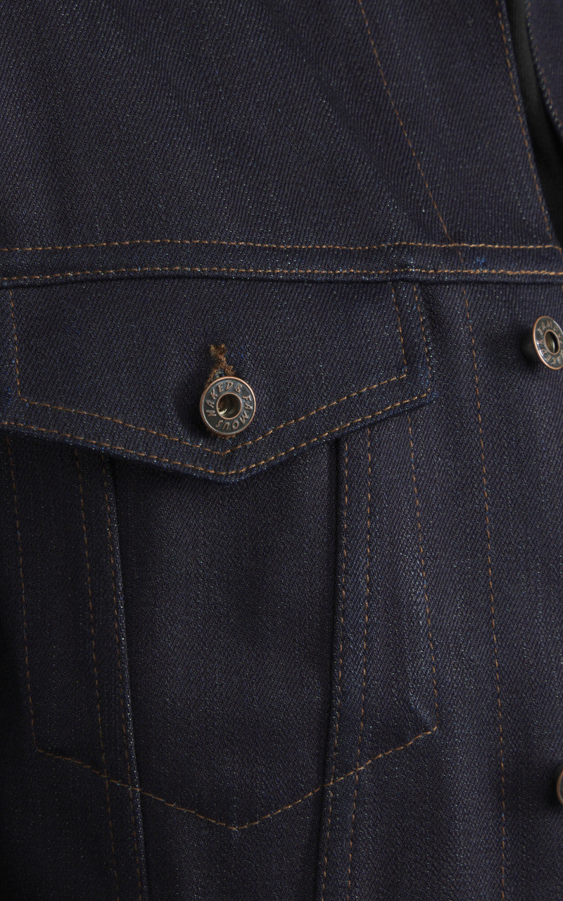 Naked & Famous Denim Denim Jacket Matcha Selvedge 15oz