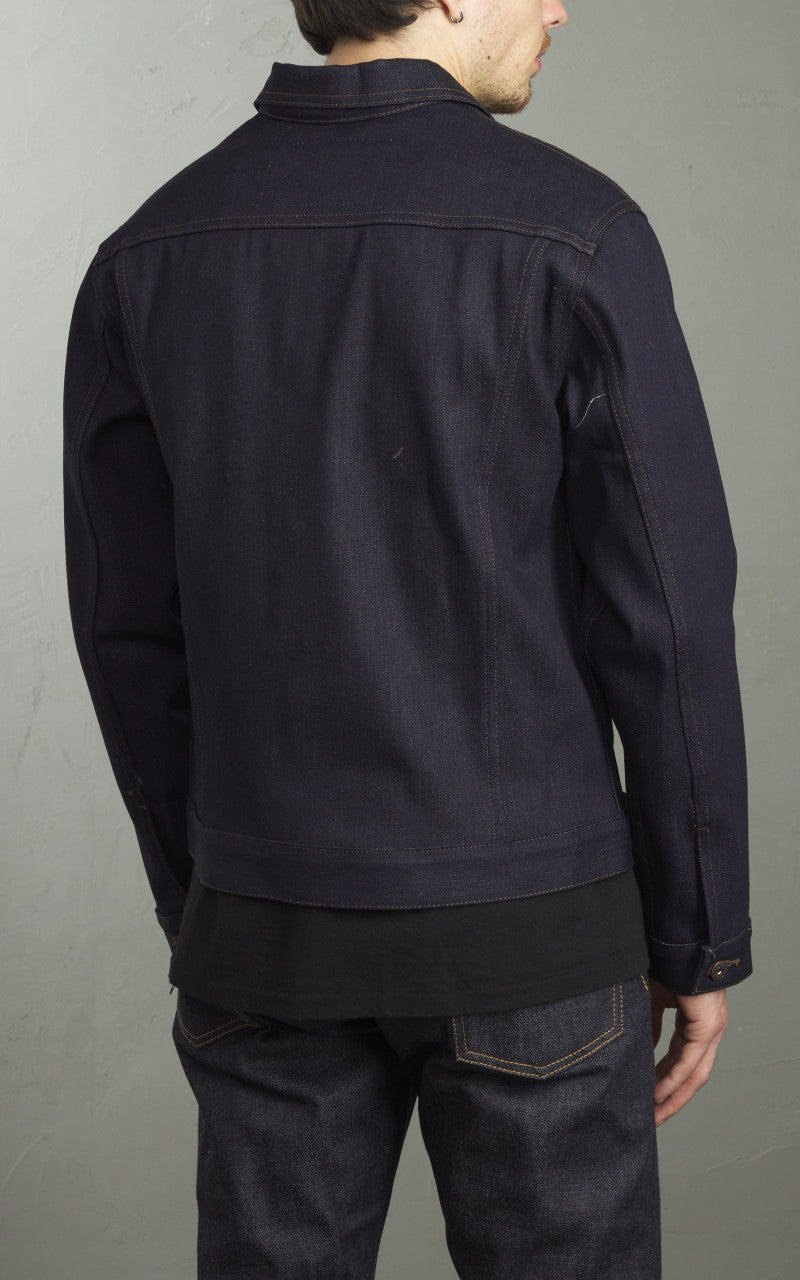 Naked & Famous Denim Denim Jacket Matcha Selvedge 15oz