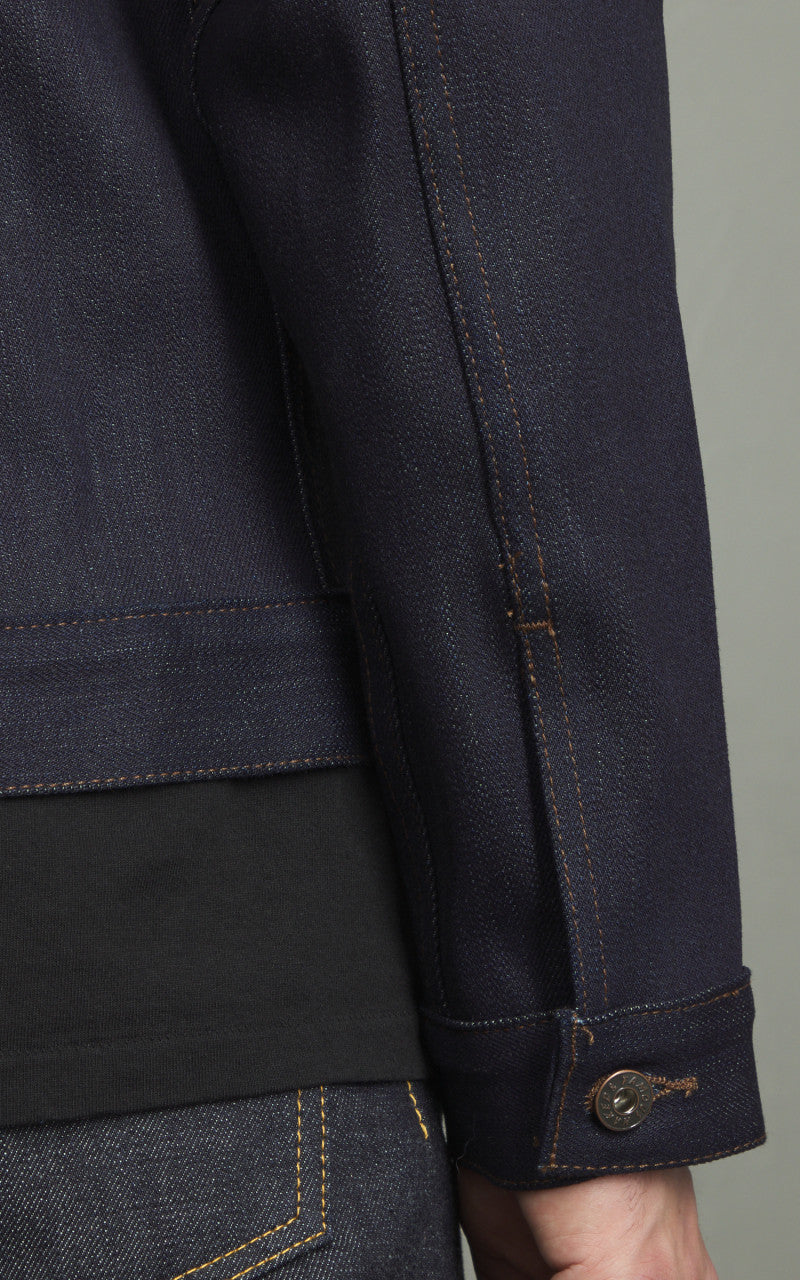 Naked & Famous Denim Denim Jacket Matcha Selvedge 15oz