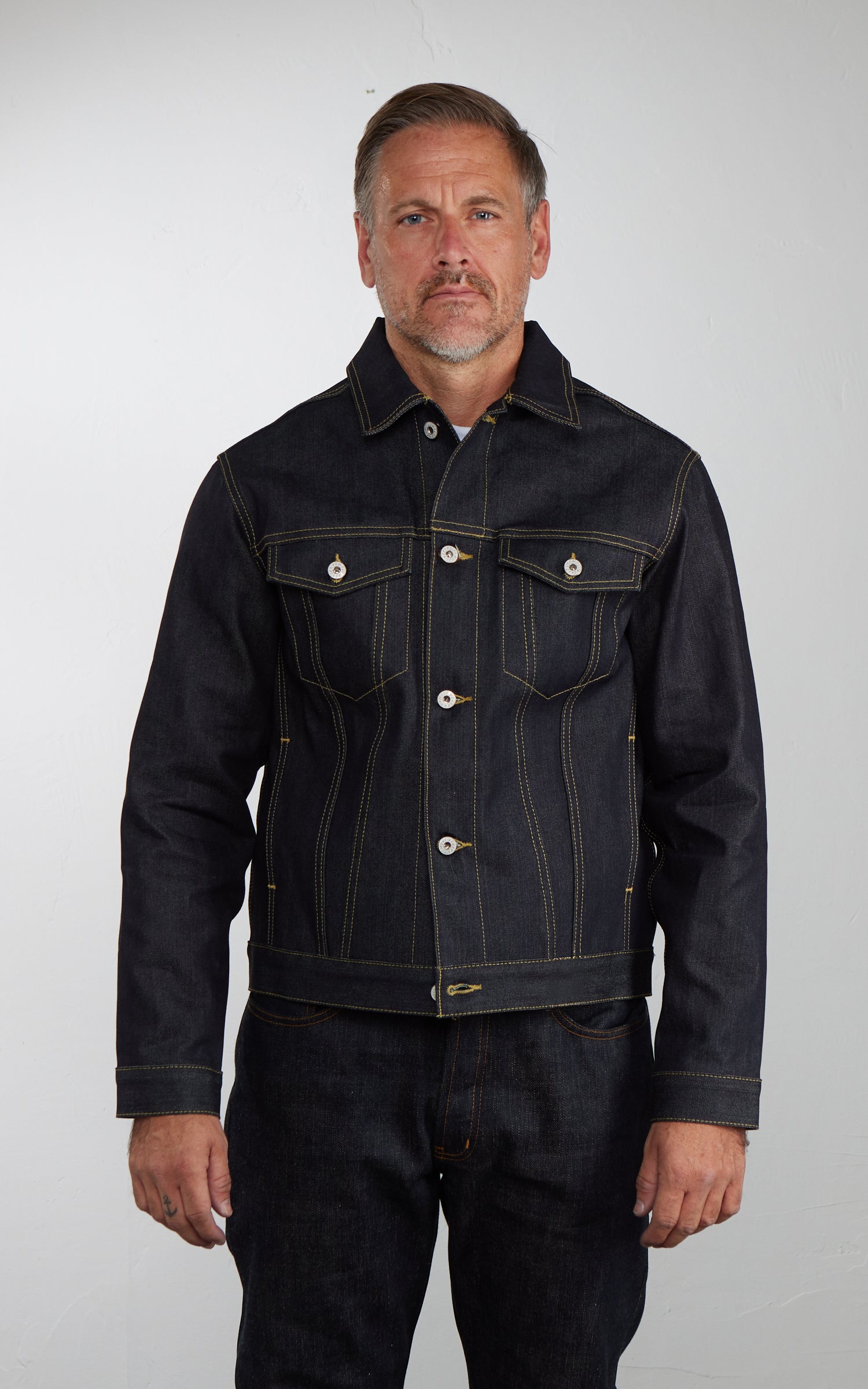 Naked & Famous Denim Denim Jacket Guardian 2 Selvedge Indigo