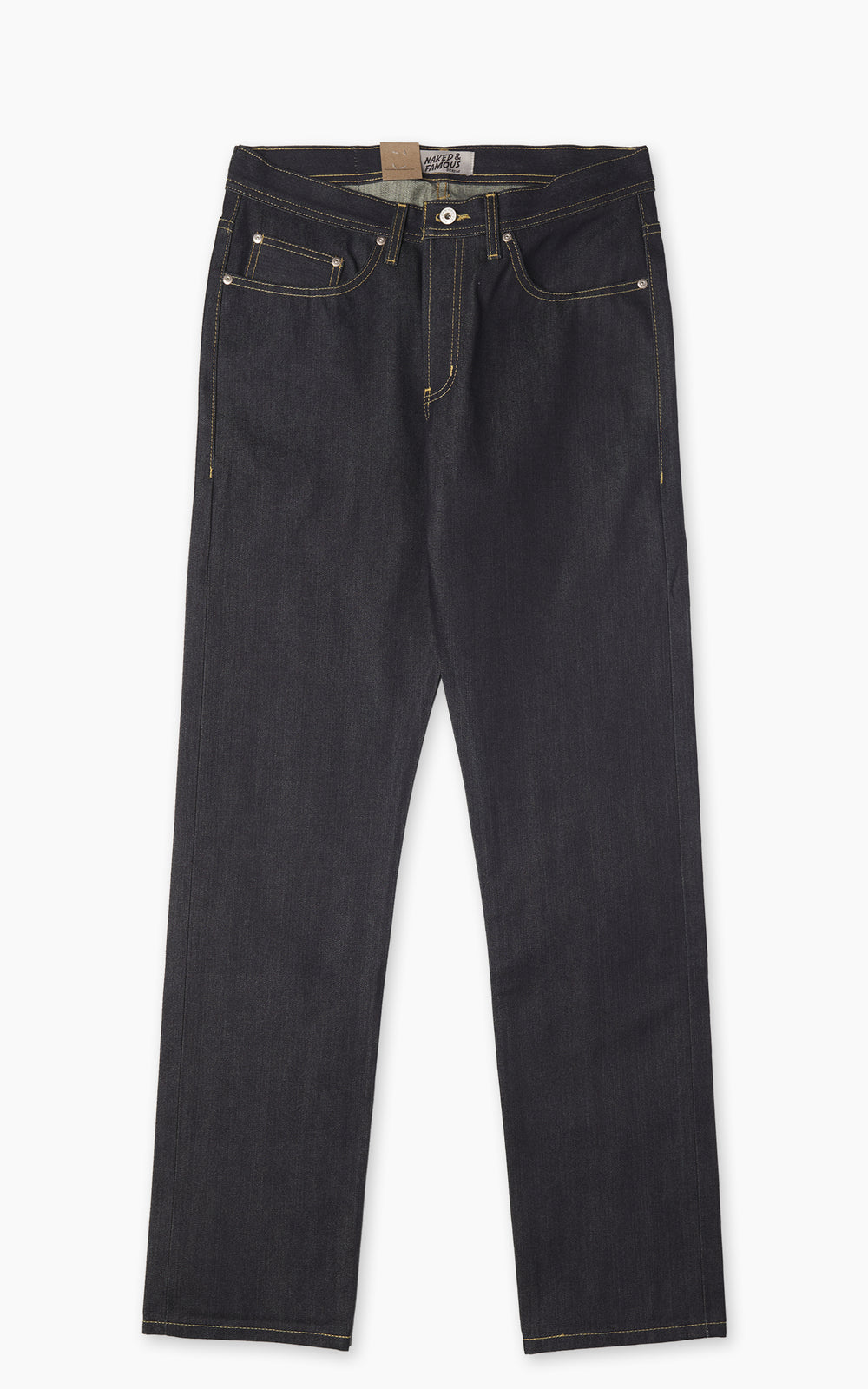 Naked & Famous Denim Weird Guy Guardian 2 Selvedge Indigo