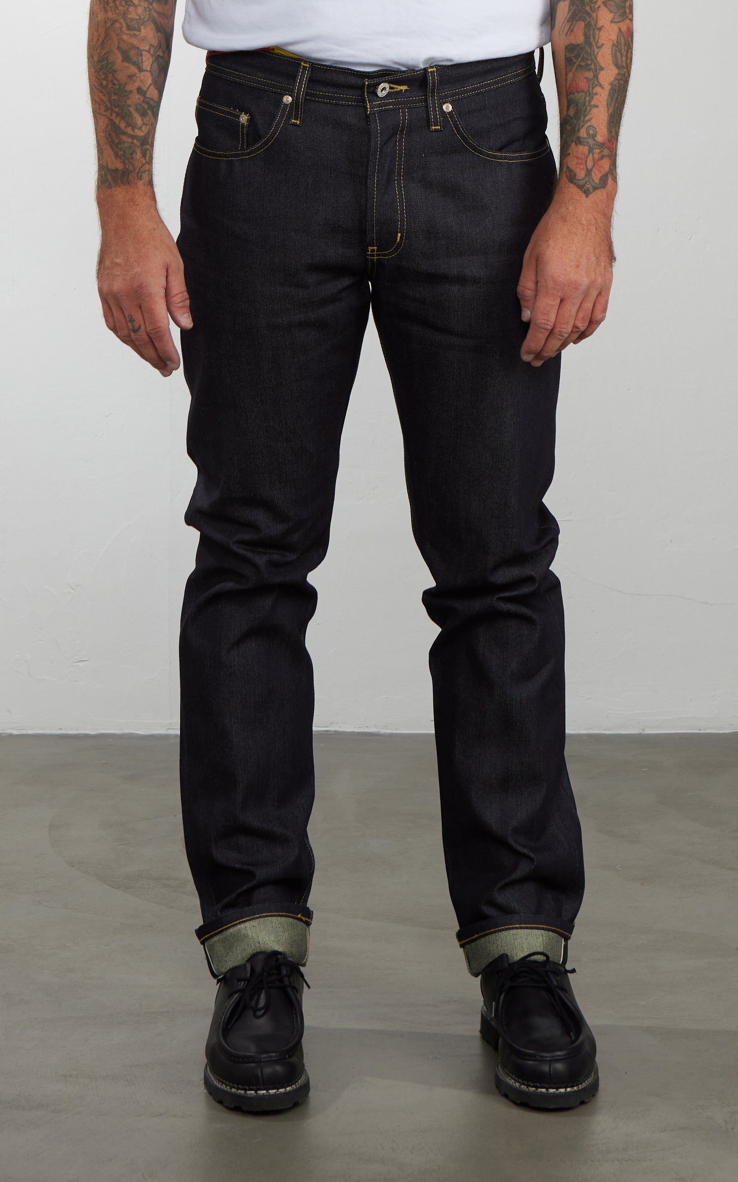 Naked & Famous Denim Weird Guy Guardian 2 Selvedge Indigo