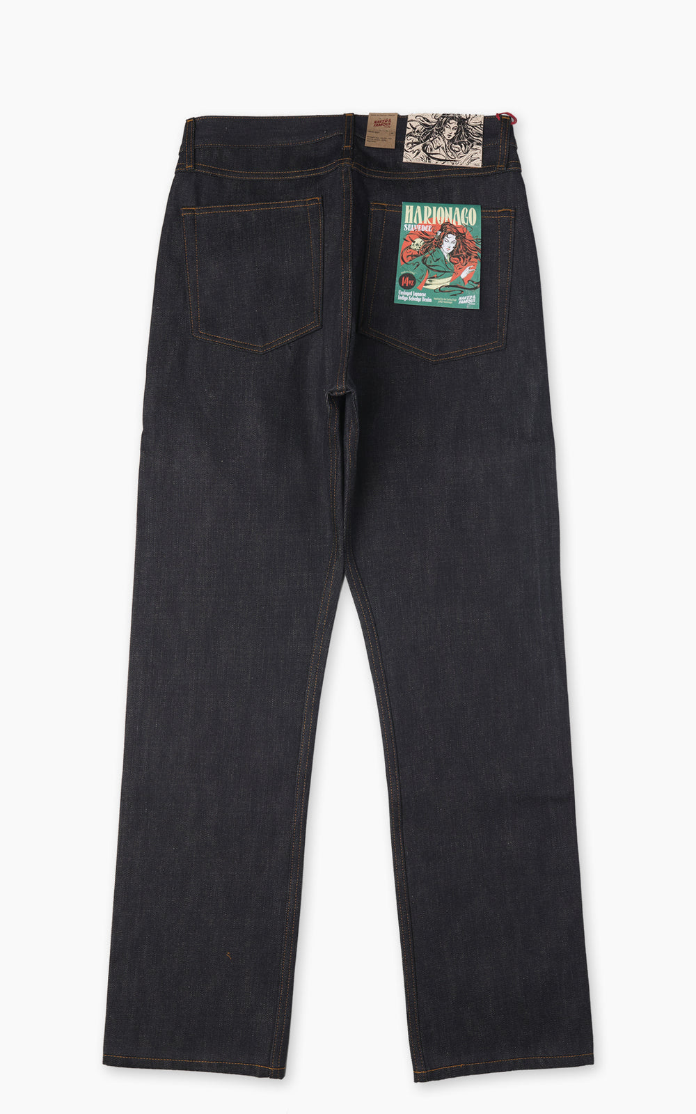 Naked & Famous Denim True Guy Harionago Selvedge Indigo 14oz