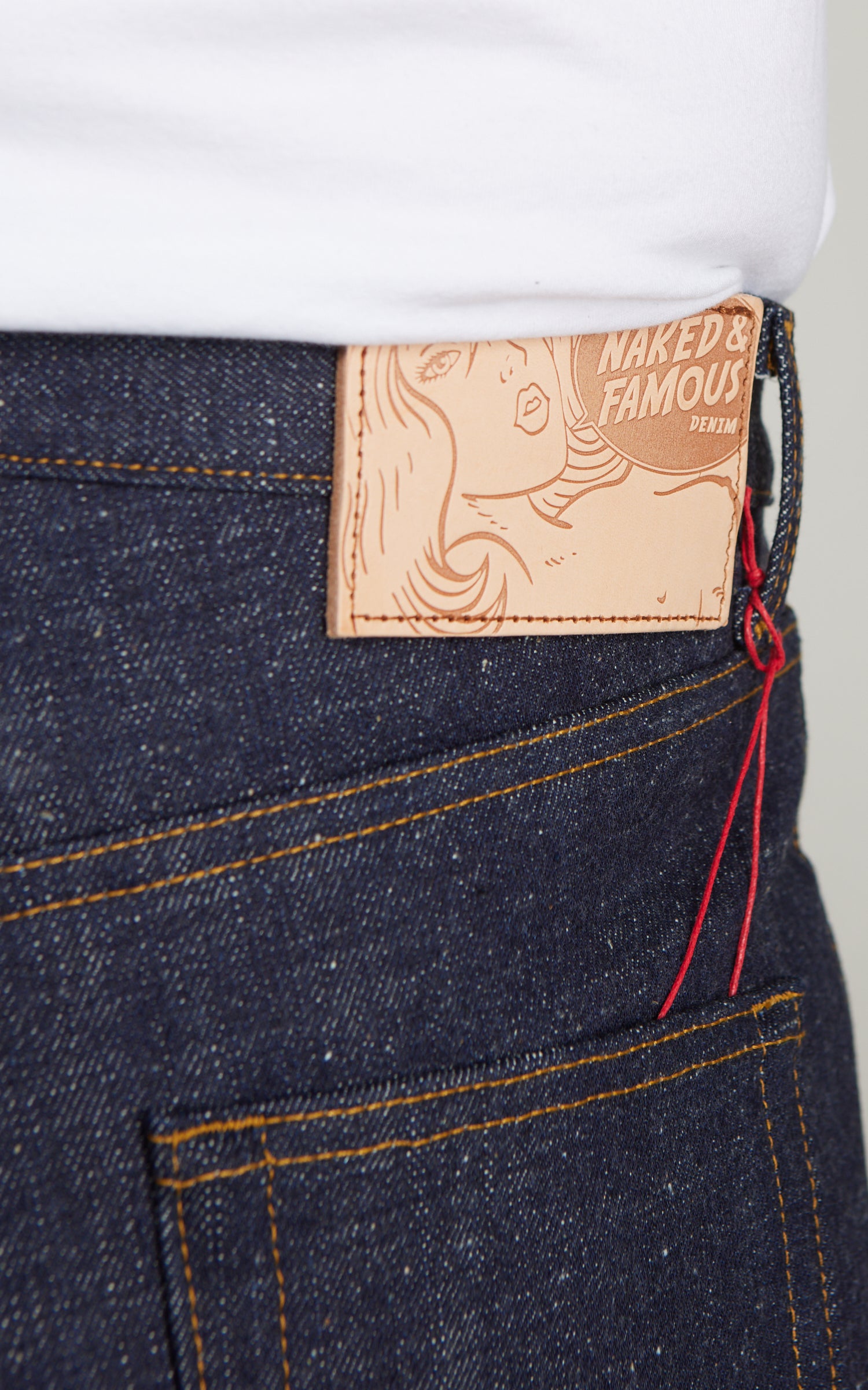 Naked & Famous Denim Strong Guy Brawler Selvedge 17oz