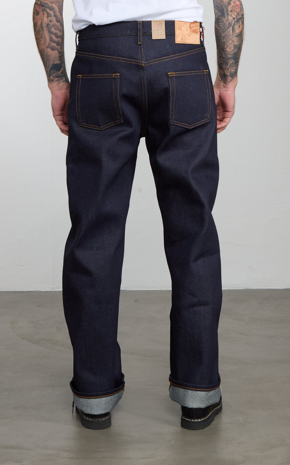 Naked & Famous Denim Strong Guy Elephant 2 Reborn