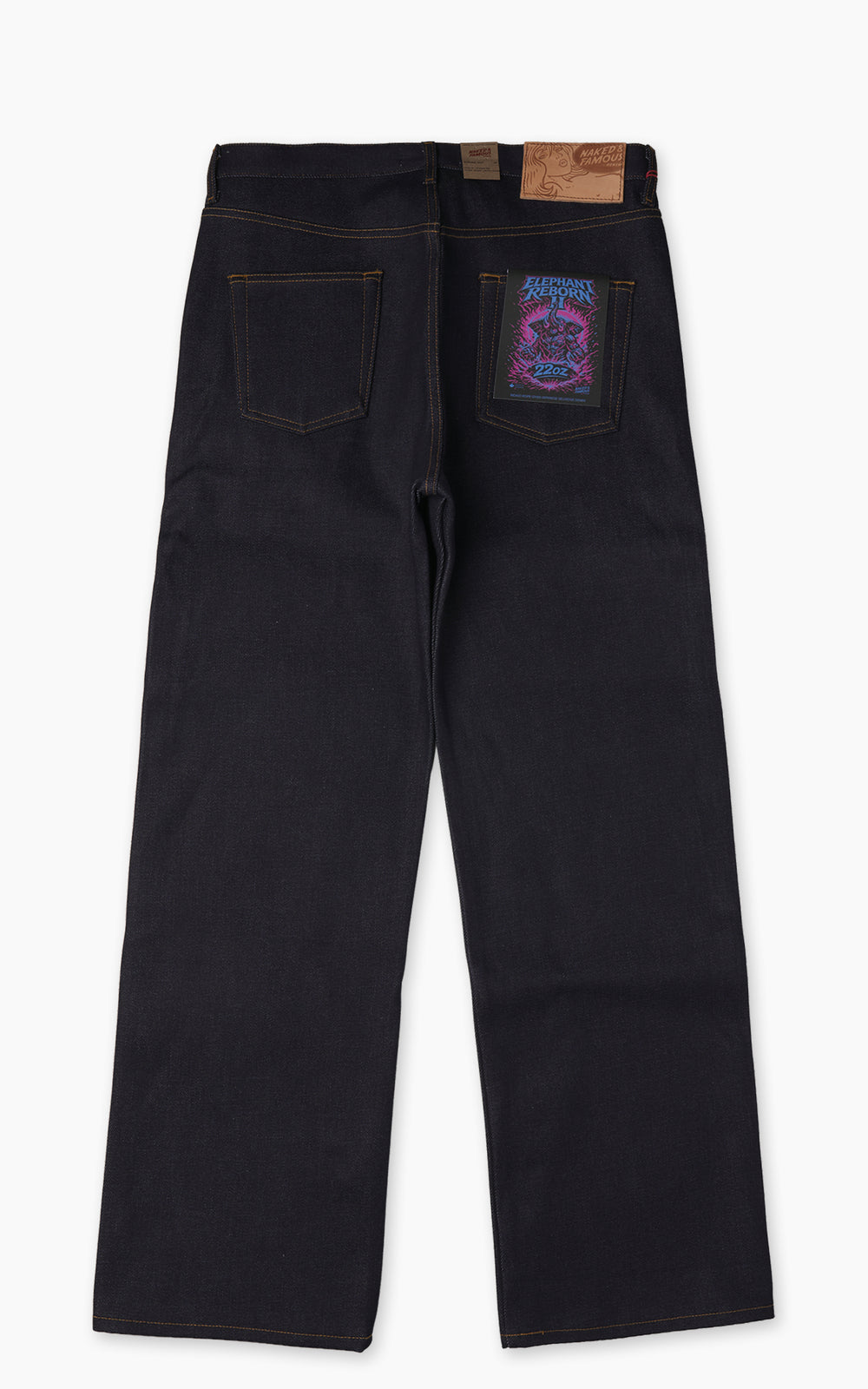 Naked & Famous Denim Strong Guy Elephant 2 Reborn