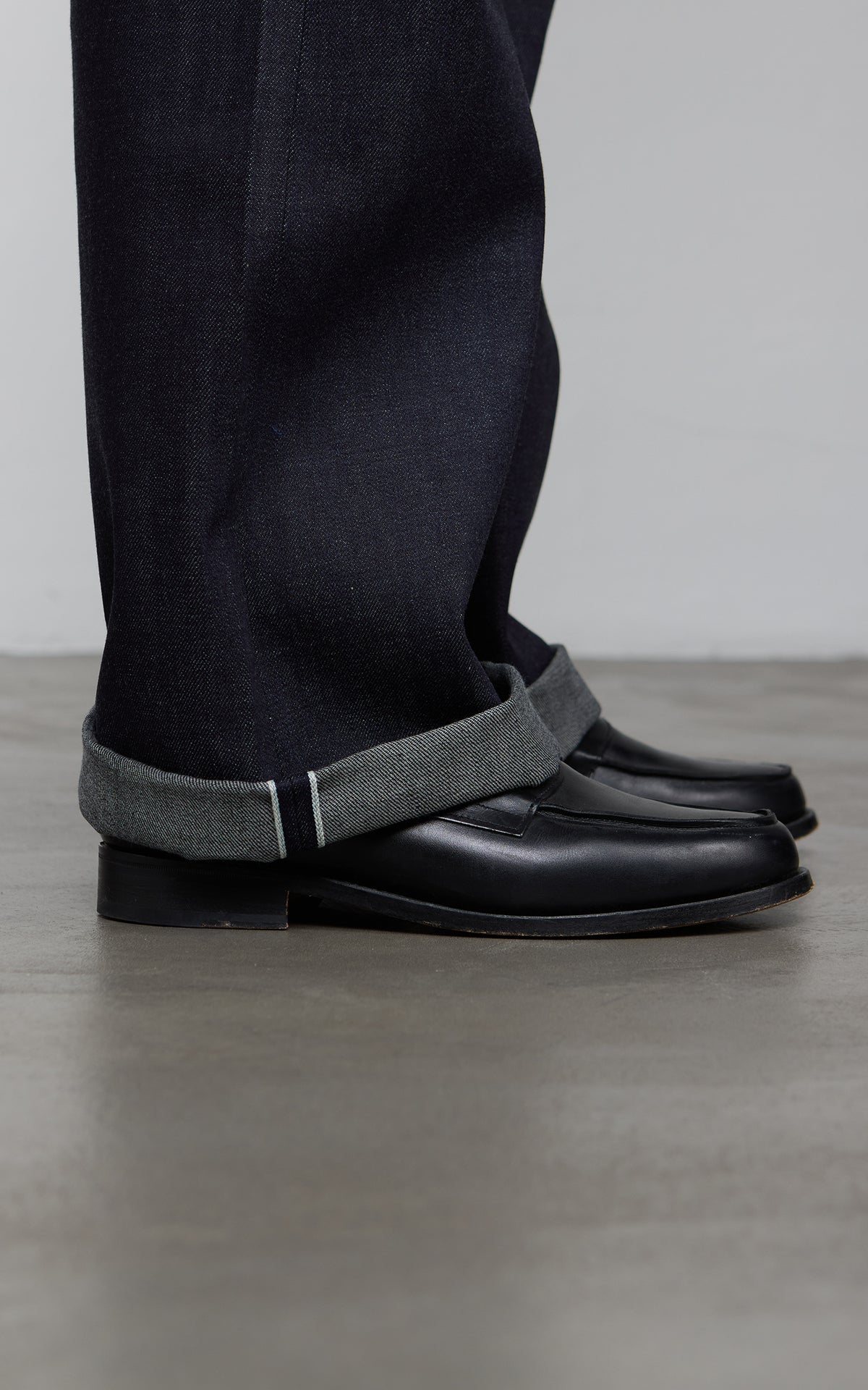 Naked & Famous Denim Strong Guy Fox Fibre Green Weft