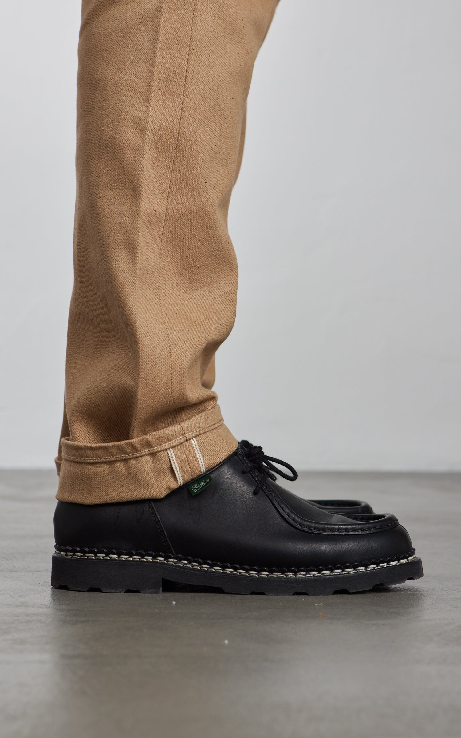 Naked & Famous Denim Weird Guy Brown Fox Selvedge Brown 13oz