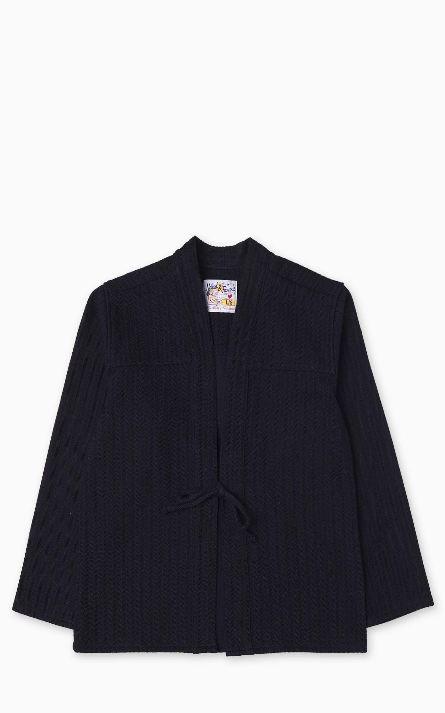 Naked & Famous Denim Kimono Shirt Sugiaya Indigo