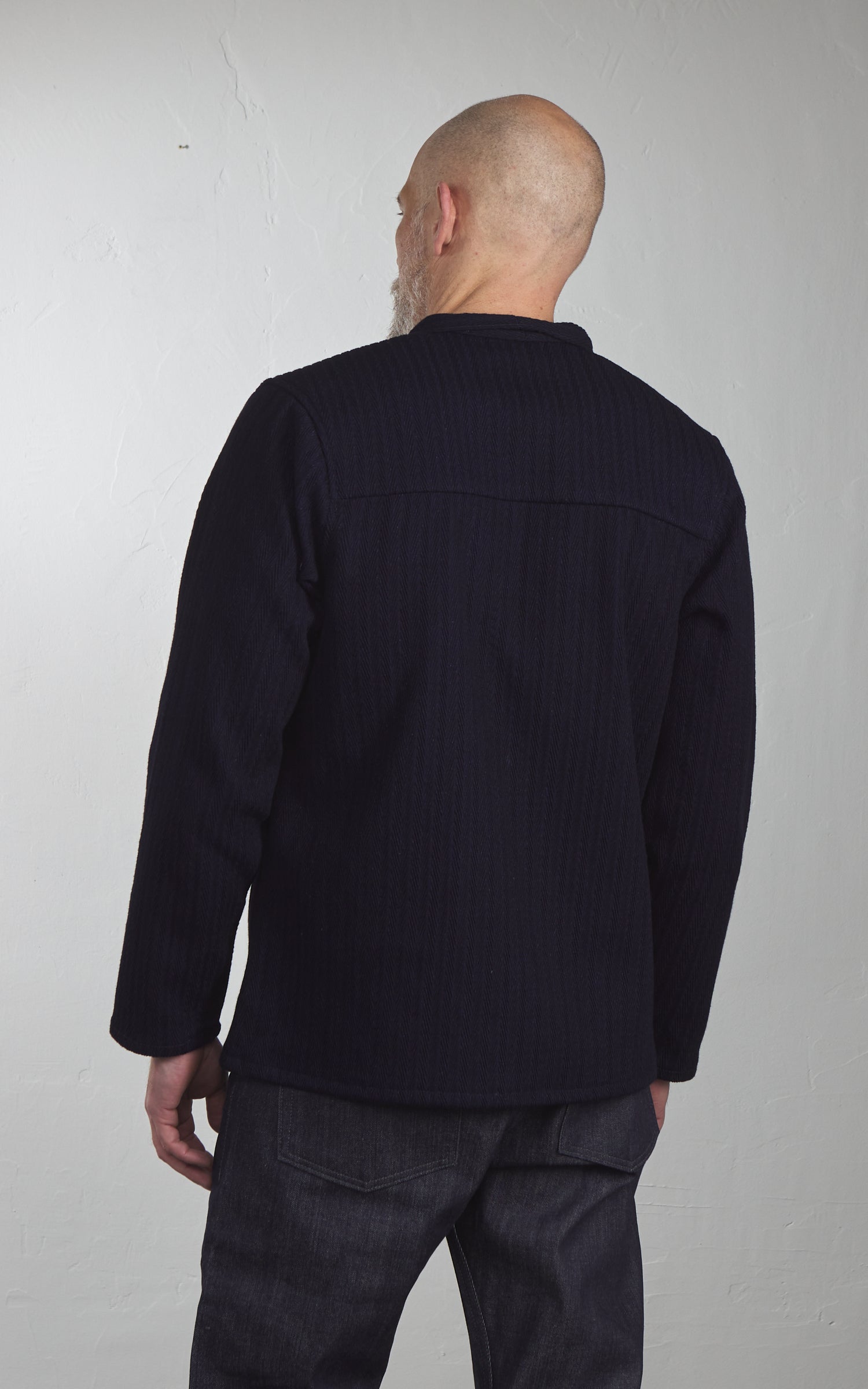 Naked & Famous Denim Kimono Shirt Sugiaya Indigo