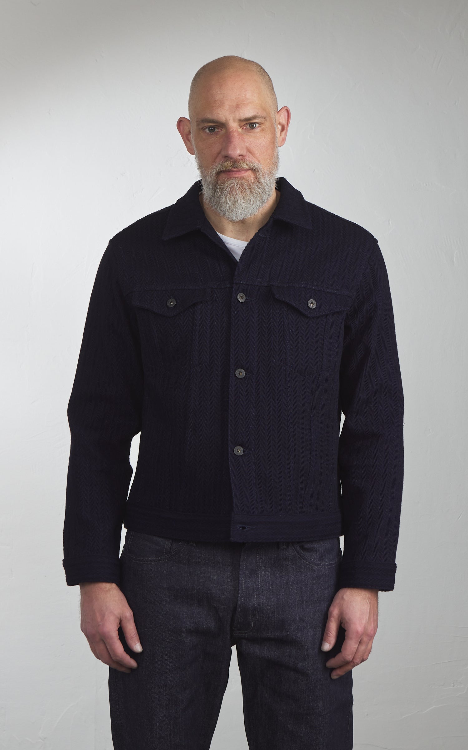 Naked & Famous Denim Denim Jacket Sugiaya Indigo