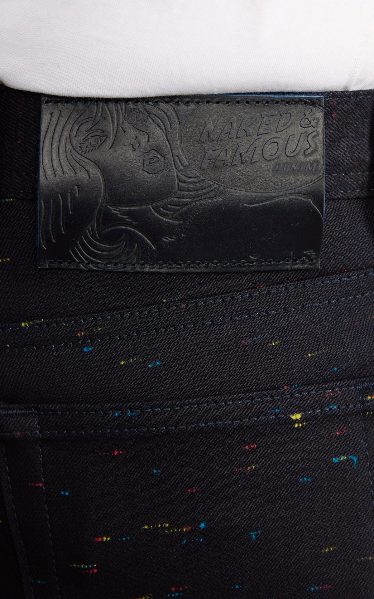 Naked & Famous Denim Weird Guy Galaxy Selvedge 13oz