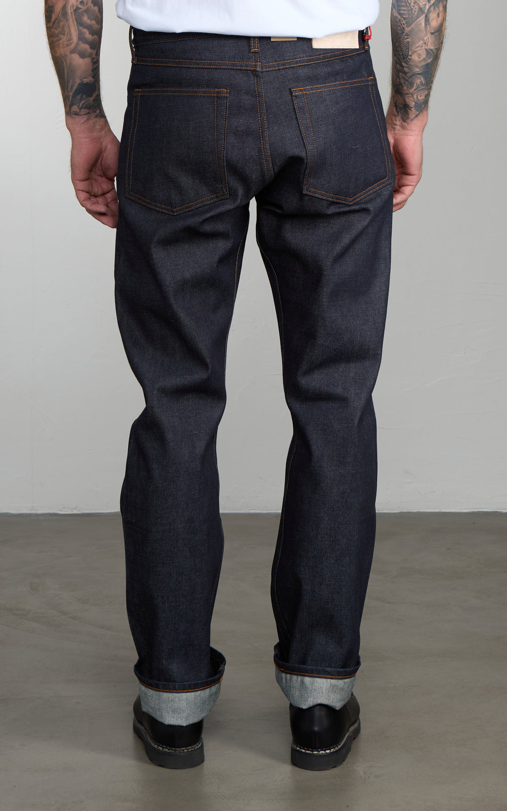 Naked & Famous Denim True Guy Dia De Los Muertos Selvedge Bat