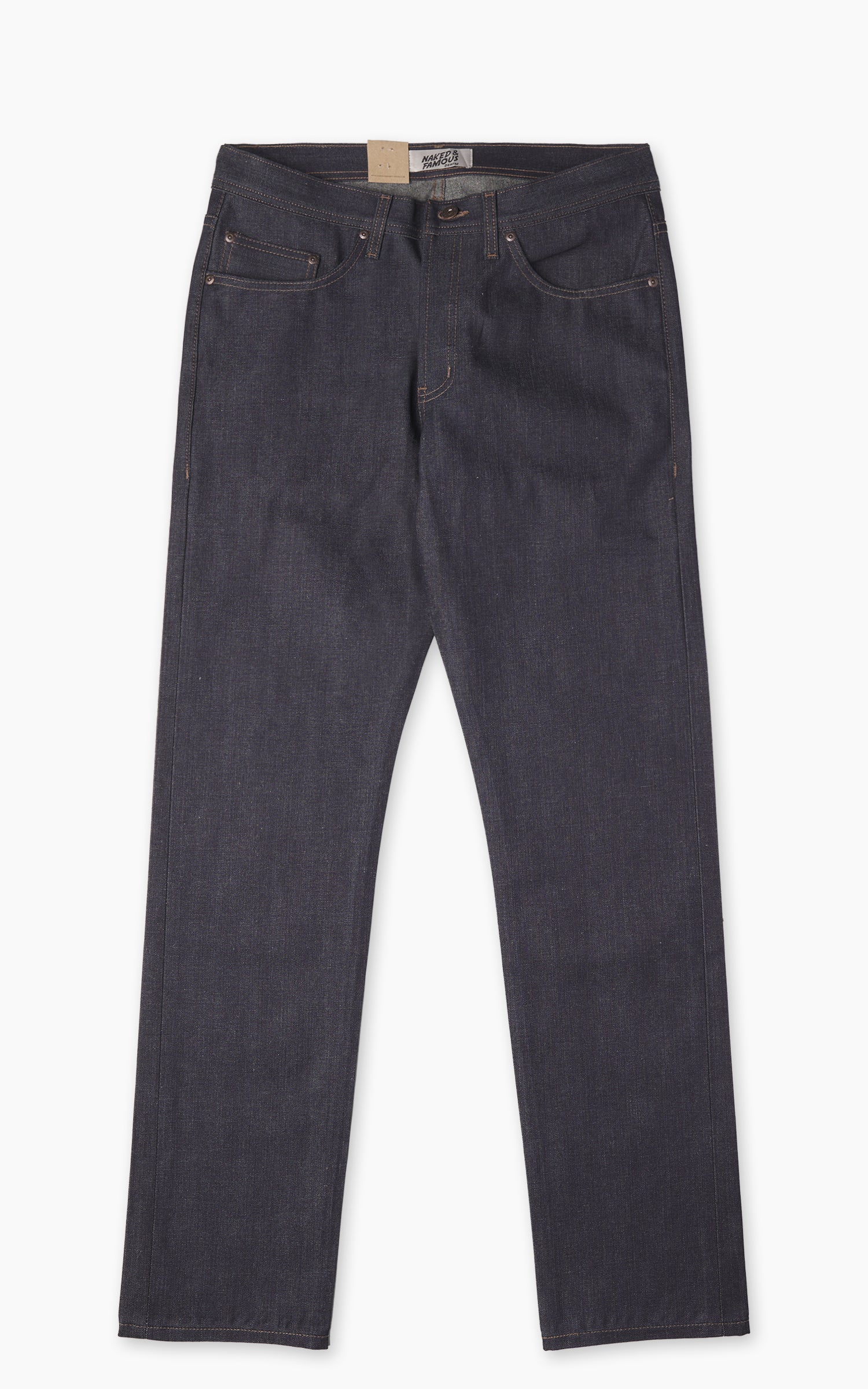 Naked & Famous Denim Weird Guy Hemp Blend Selvedge Indigo 11oz