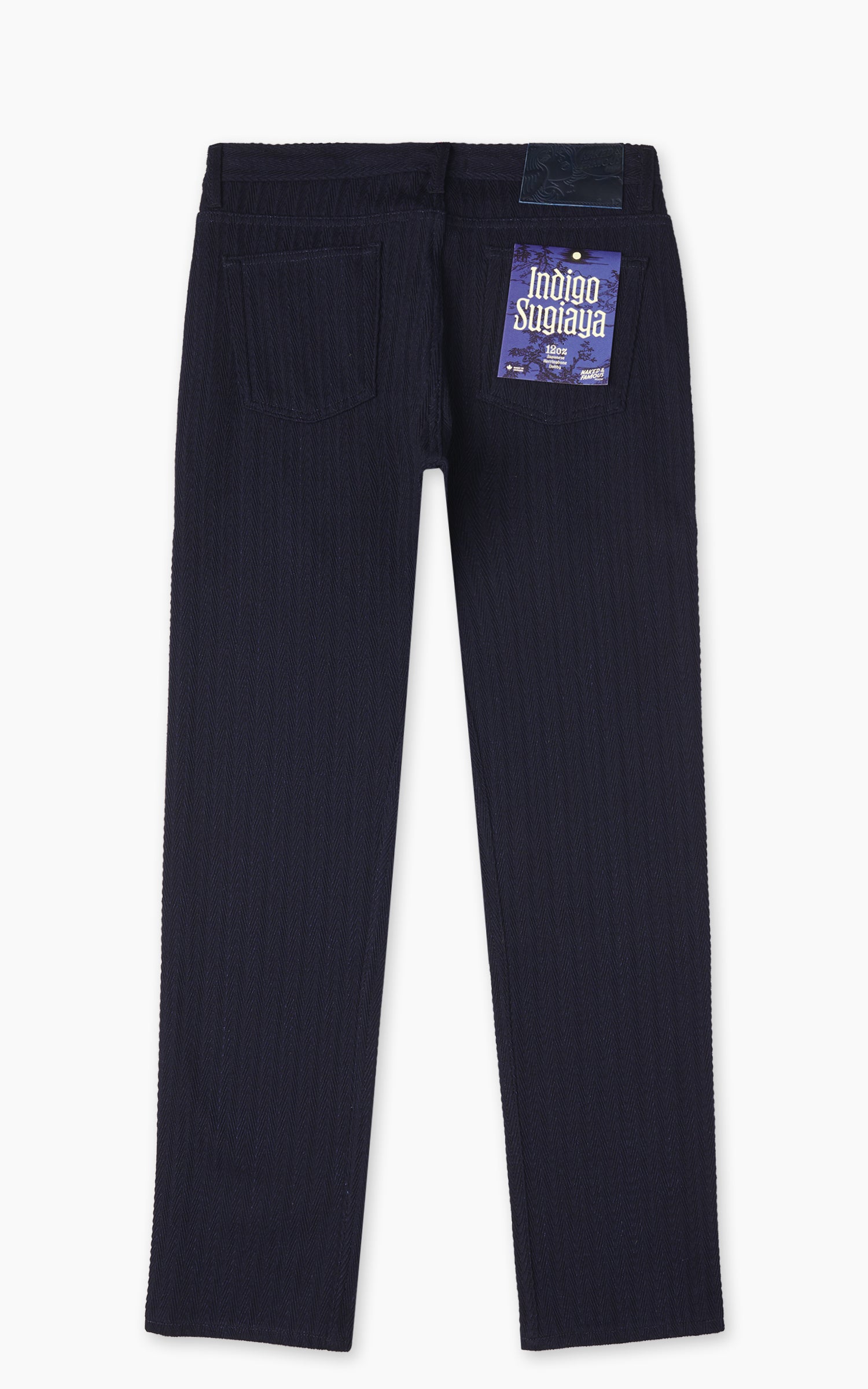 Naked & Famous Denim Weird Guy Sugiaya Indigo