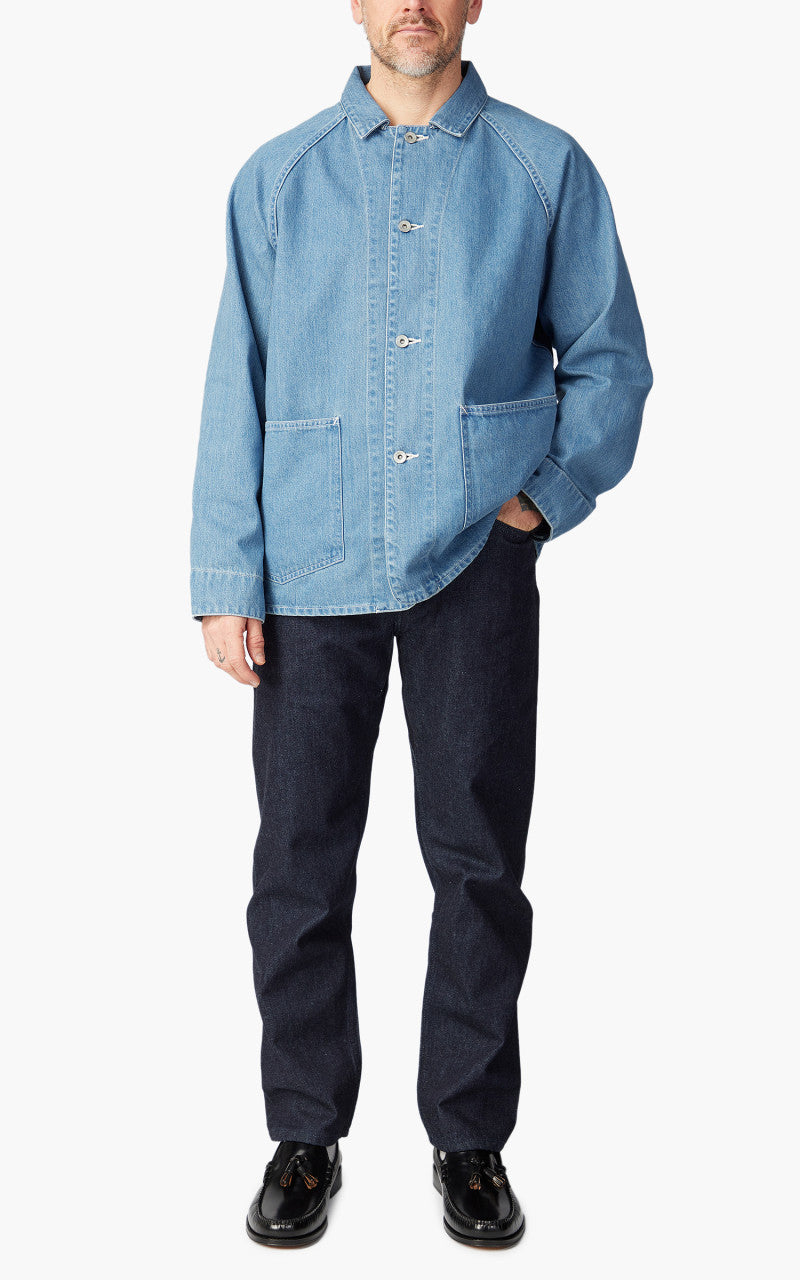 Nanamica Denim Jacket Indigo Bleach