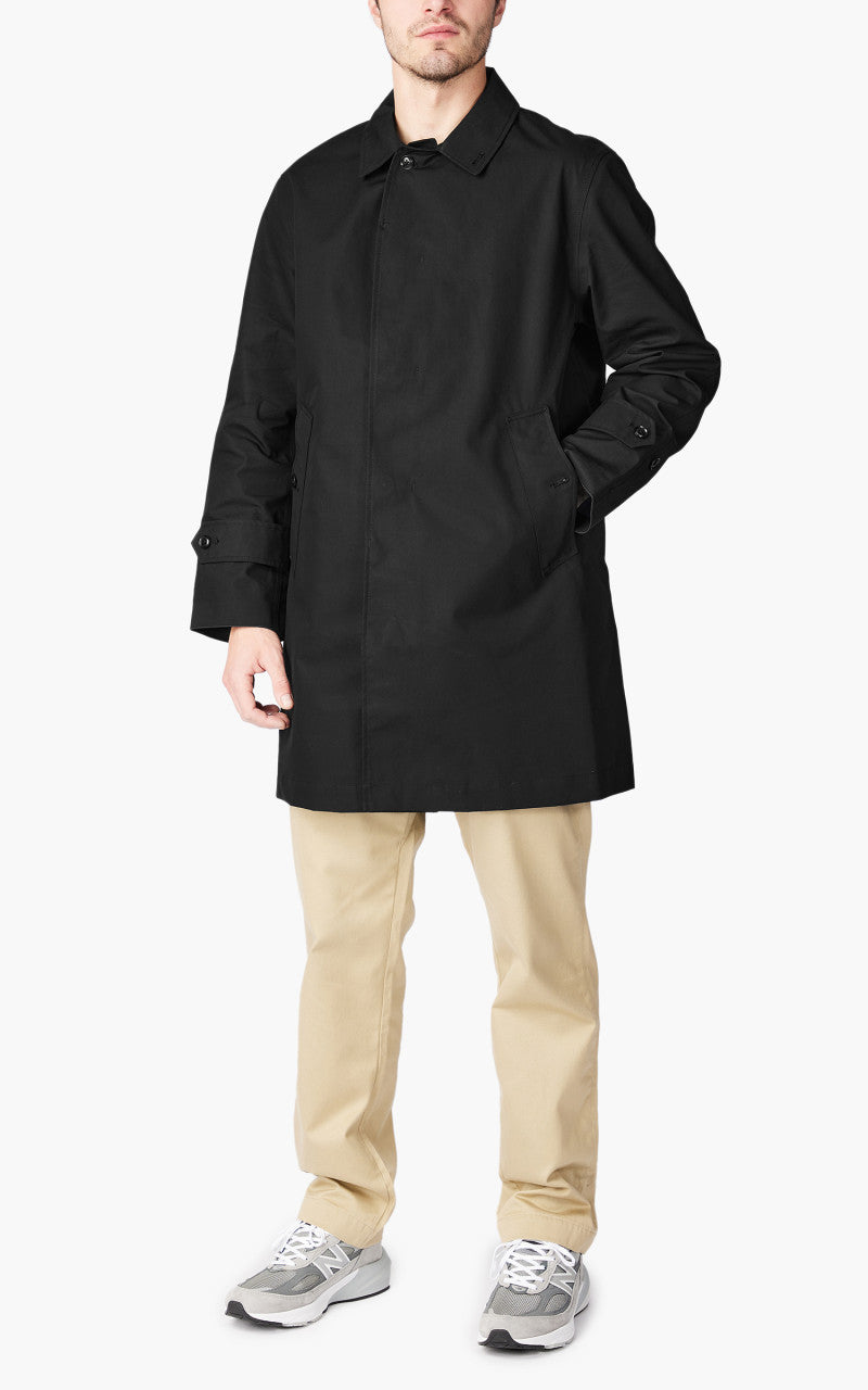 Nanamica GORE-TEX Soutien Collar Coat Black