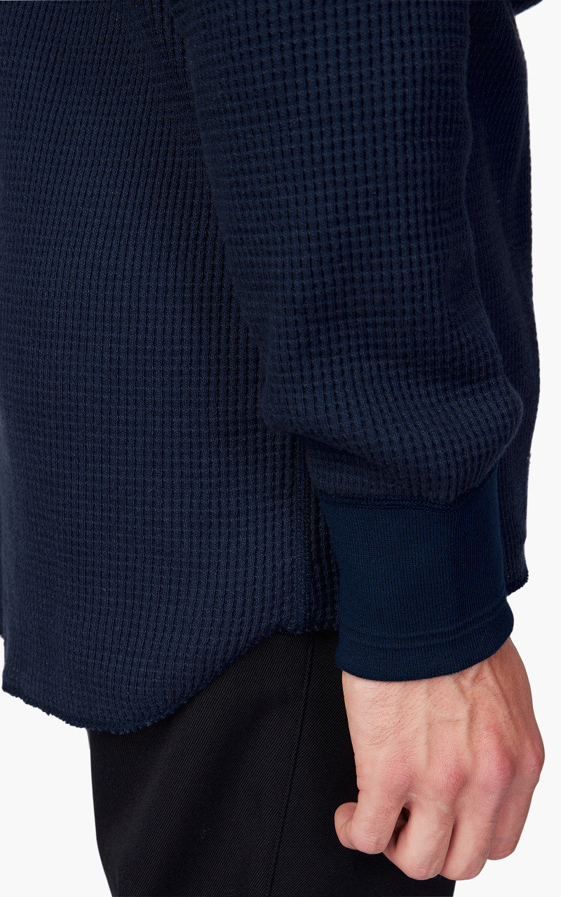 Nanamica Crew Neck L/S Thermal Tee Navy