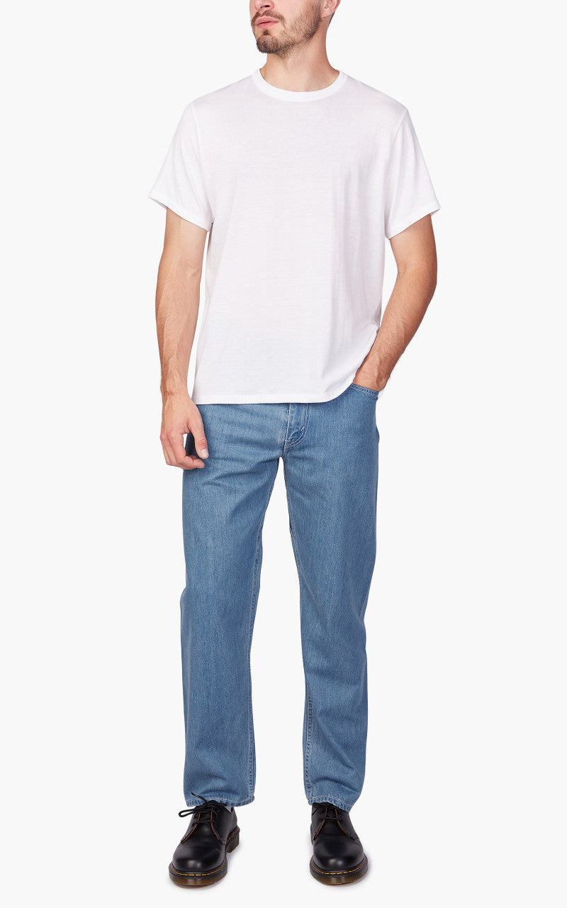 Nanamica Loopwheel Coolmax Jersey Tee White