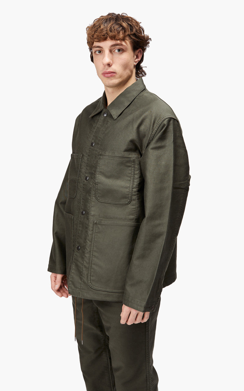 Nanamica Moleskin Dock Jacket Olive