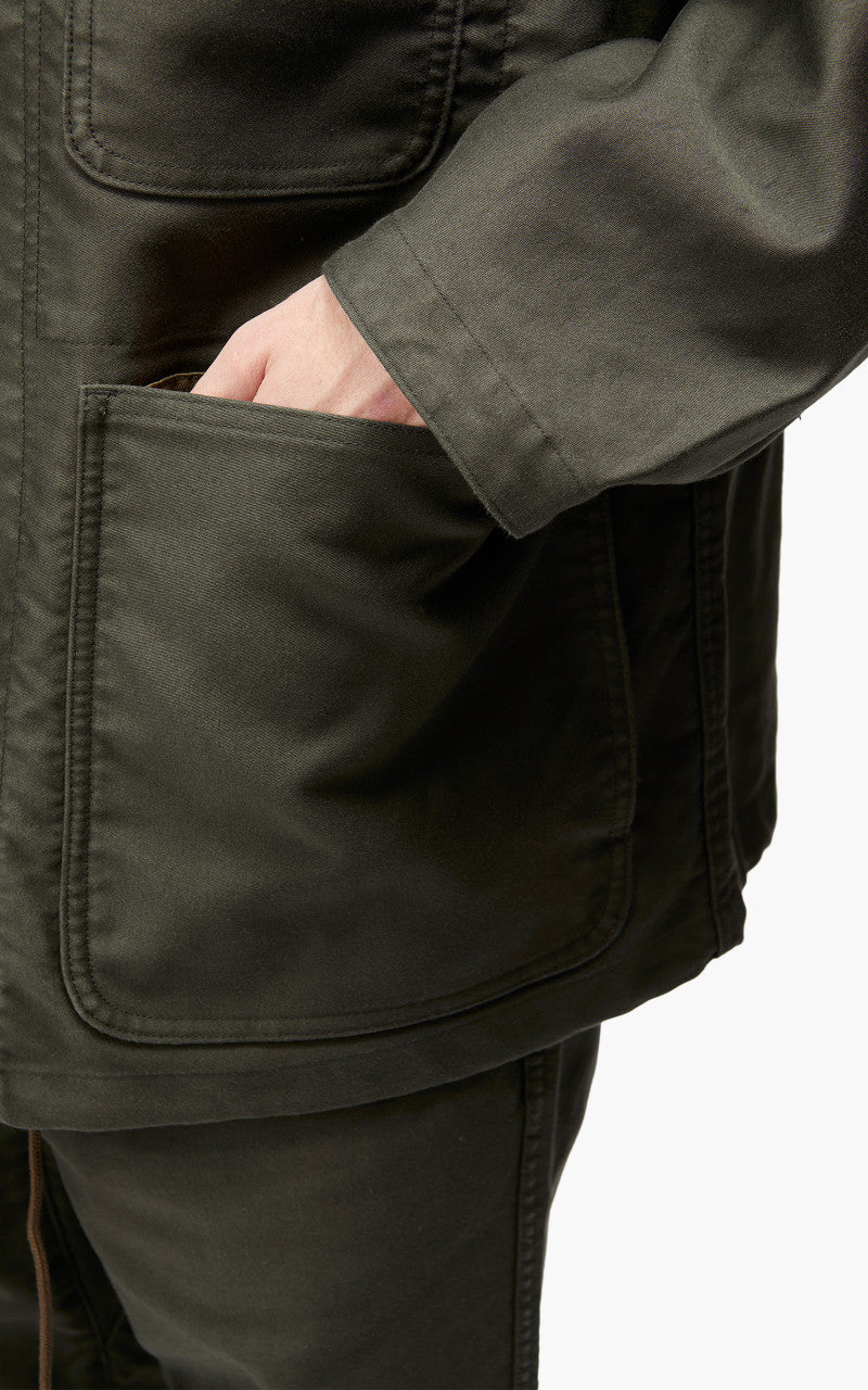Nanamica Moleskin Dock Jacket Olive