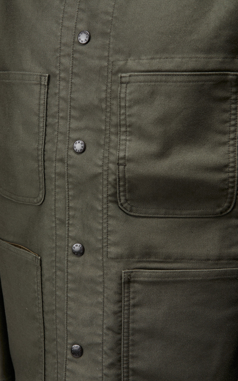 Nanamica Moleskin Dock Jacket Olive